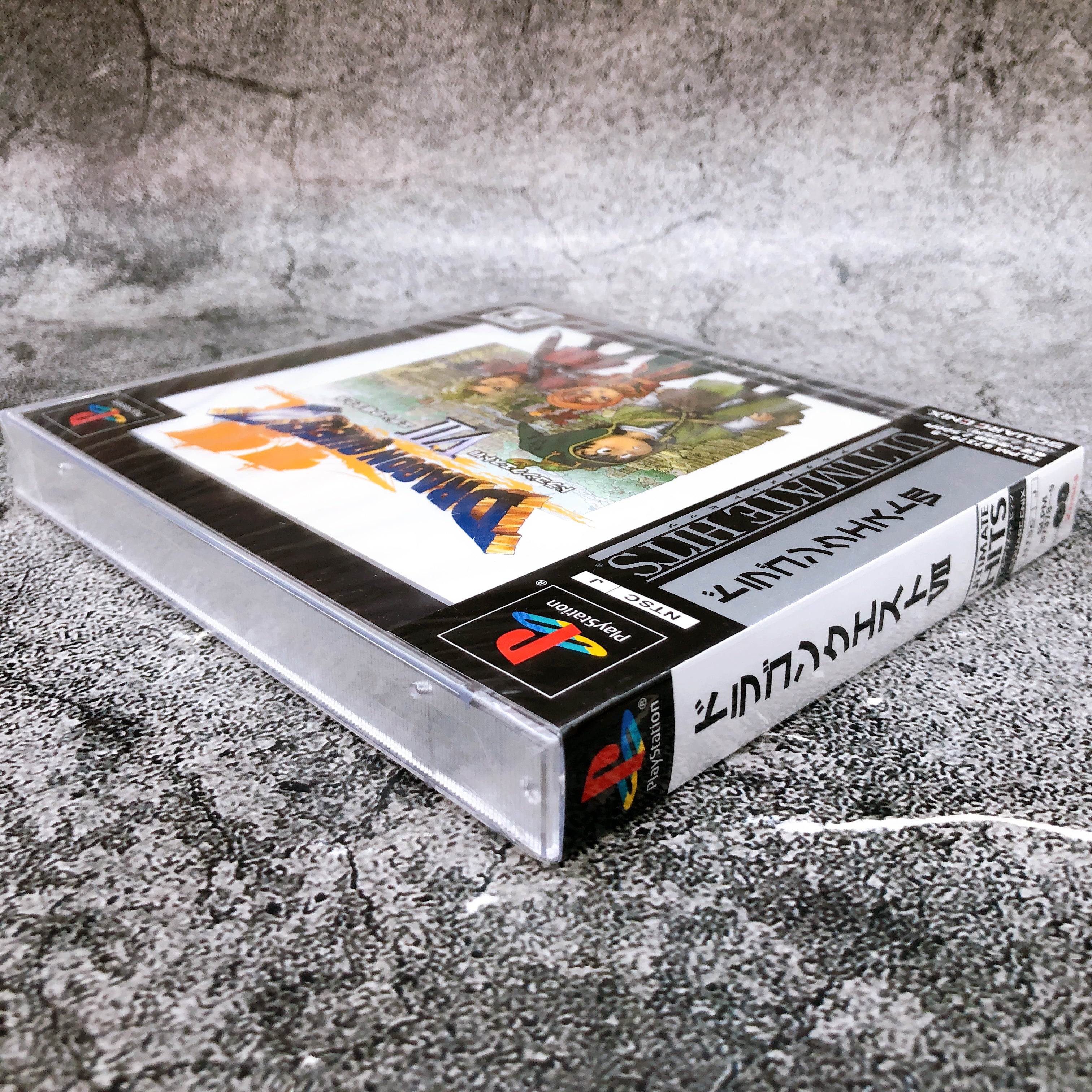 Playstation Dragon Quest VII 7 Ultimate Hits PS1 Square Enix Game Sealed New