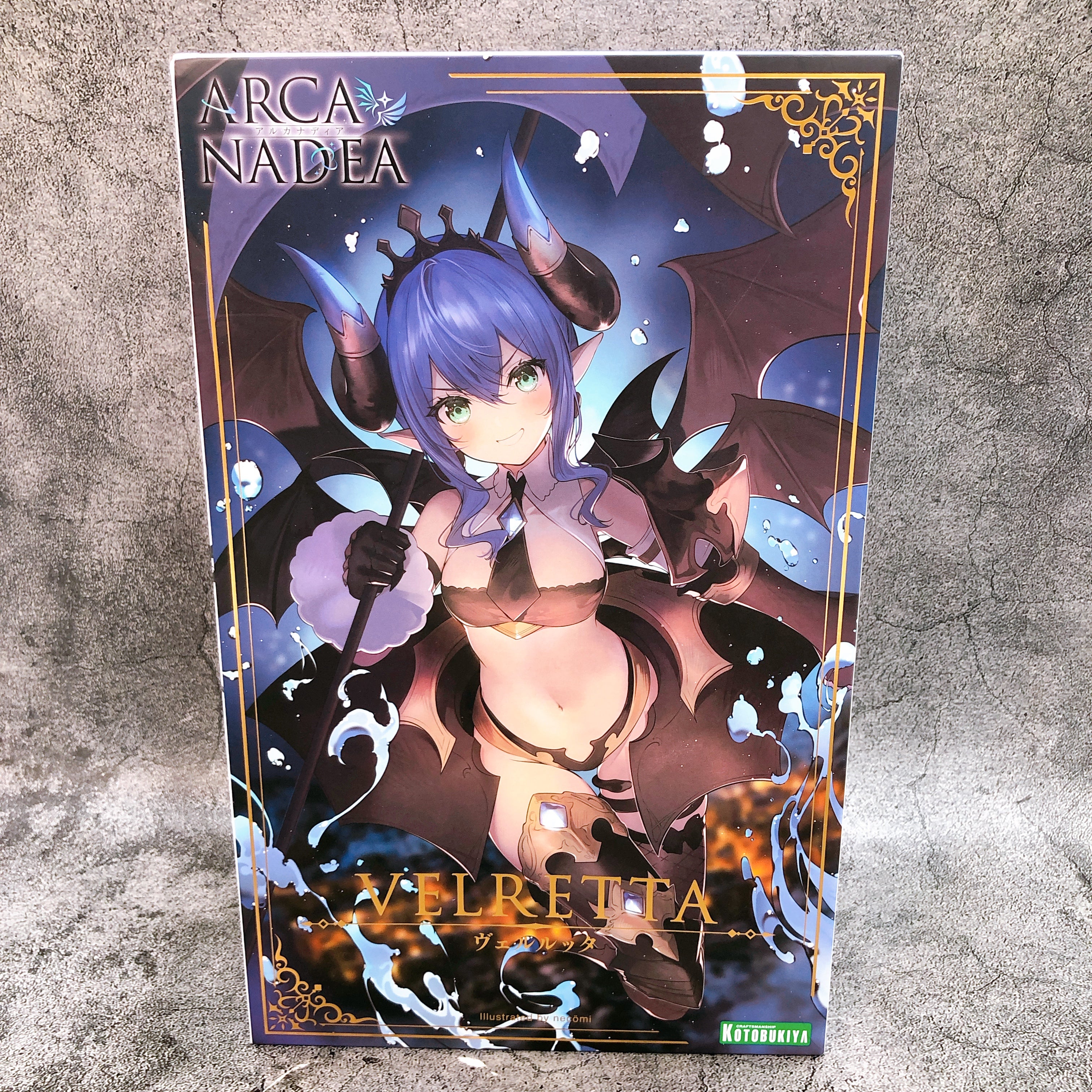 Arcanadea Velretta & Bonus Parts Case Set Model Kit KOTOBUKIYA NEW FASTSHIP