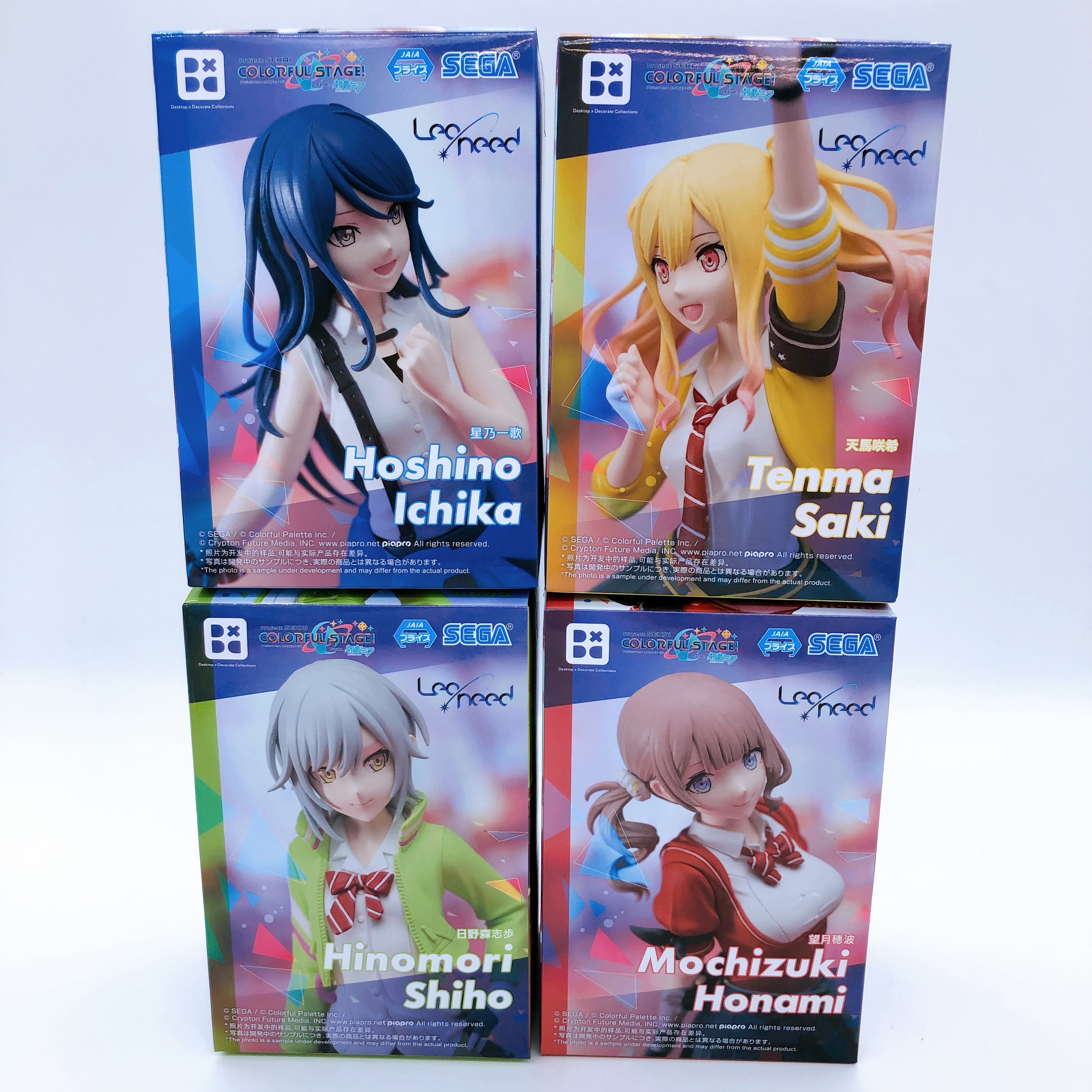 Project Sekai Colorful Stage! Leo/Need Desktop Decorate Collections Figure Set