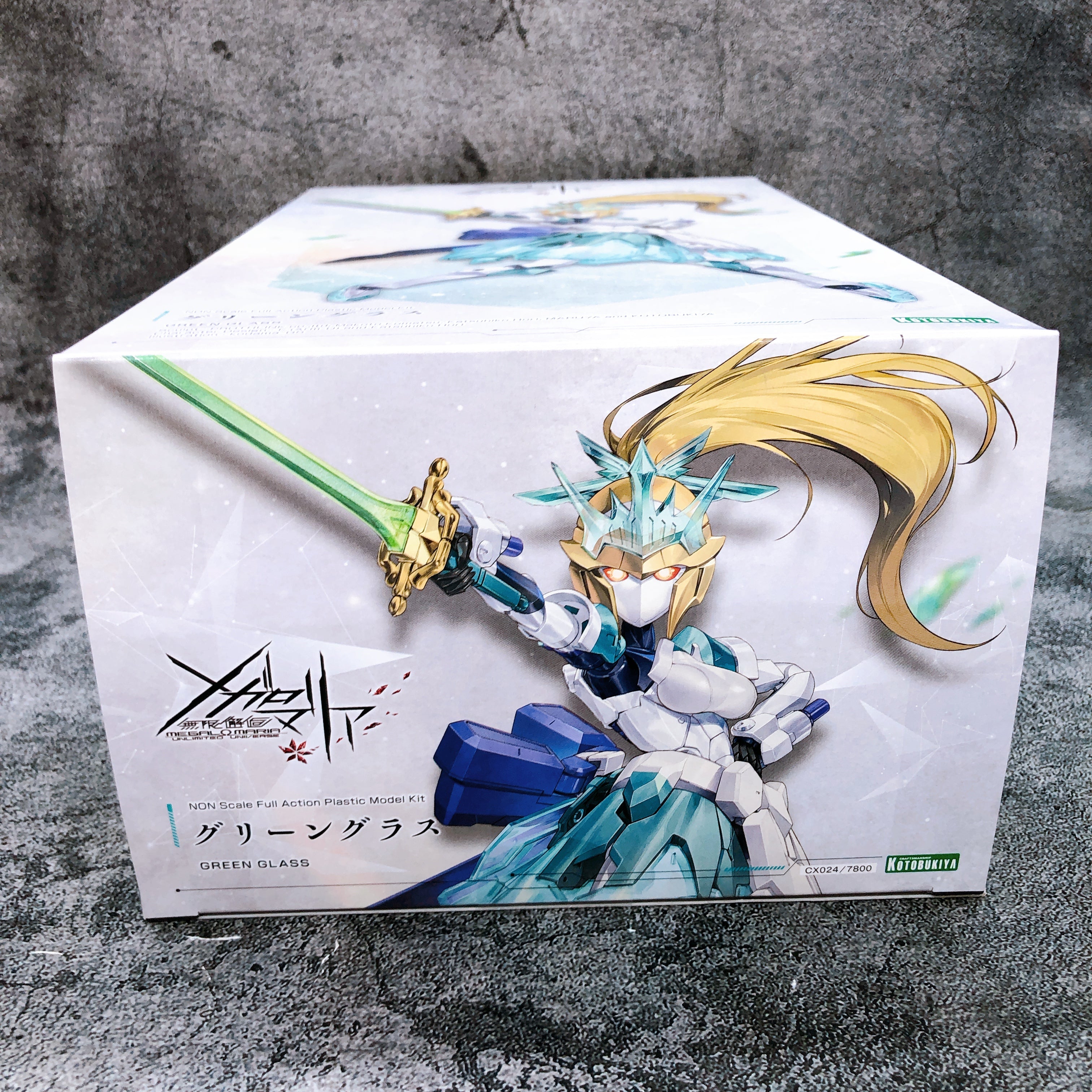 Megalomaria Unlimited Universe Green Glass & Bonus Head Parts Set Kit KOTOBUKIYA