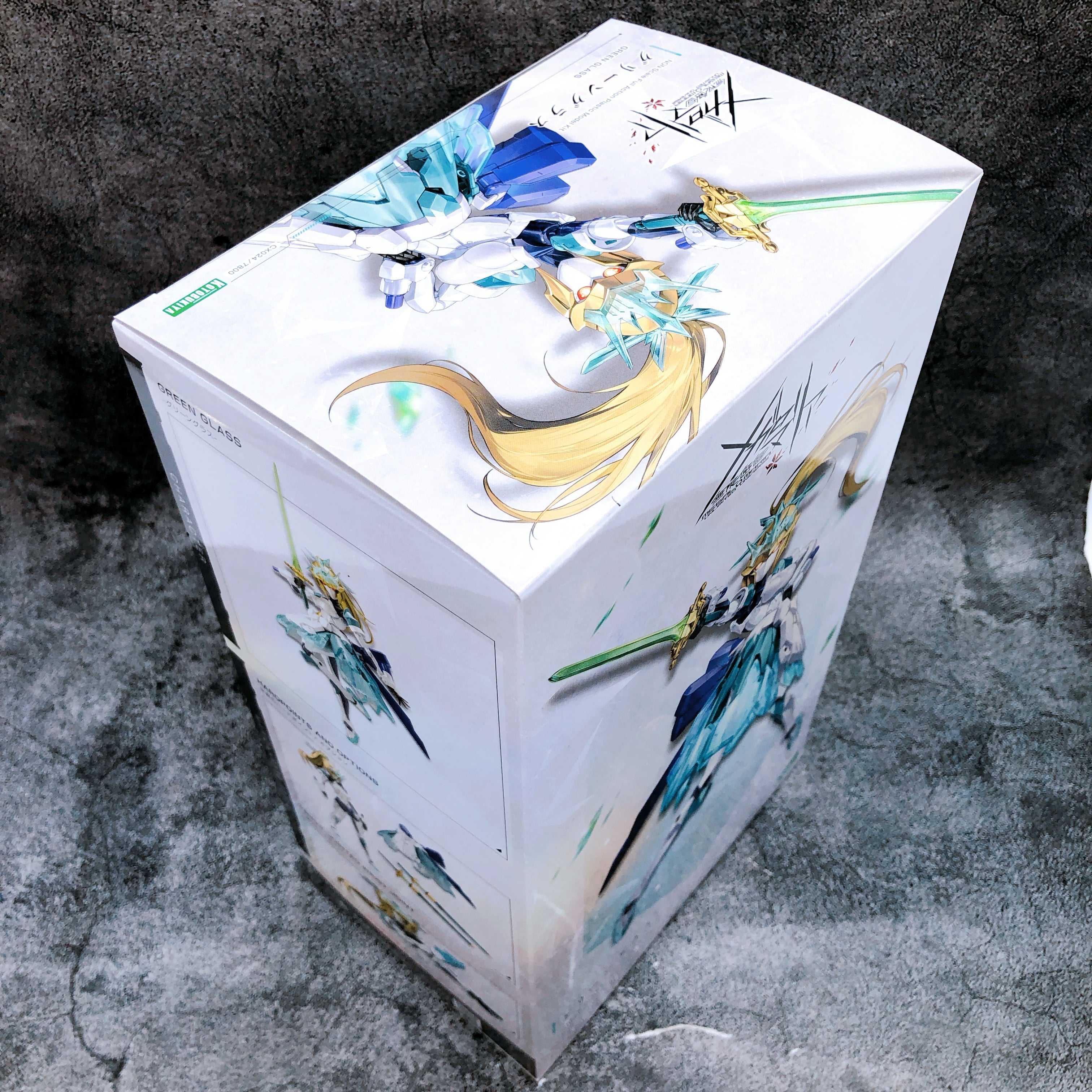 Megalomaria Unlimited Universe Green Glass & Bonus Head Parts Set Kit KOTOBUKIYA