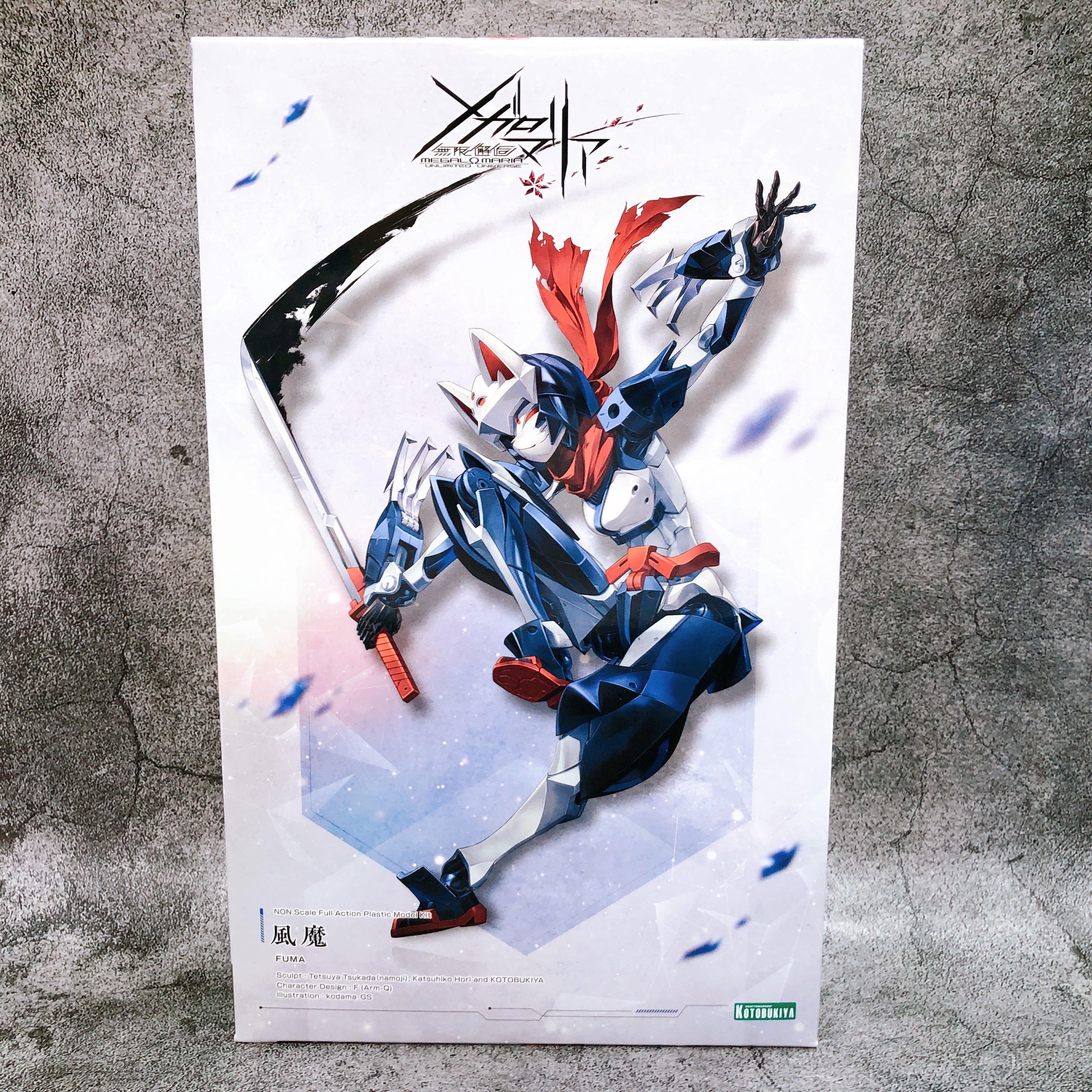 Megalomaria Unlimited Universe Fuma & Bonus Chest Parts Set Model Kit KOTOBUKIYA