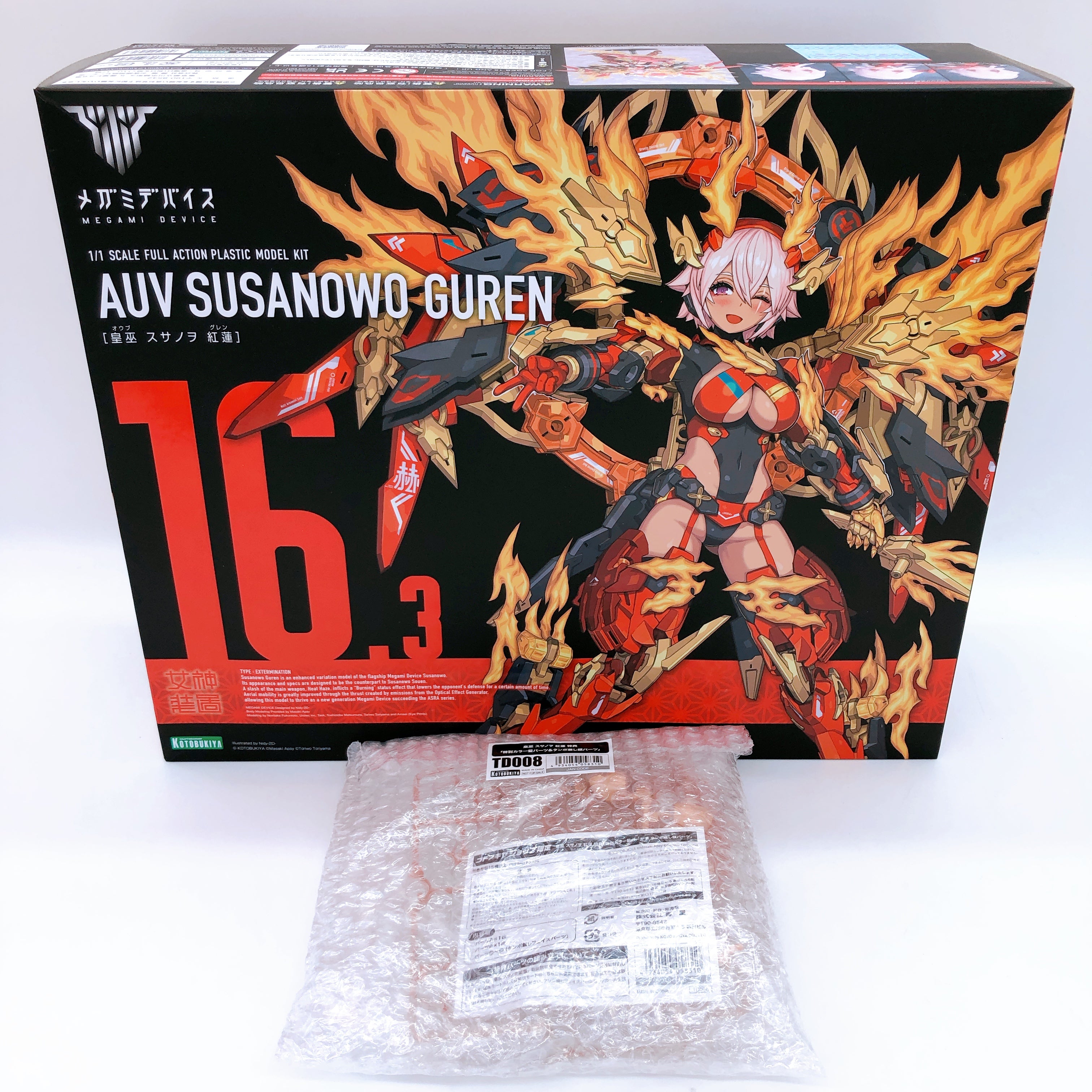 Megami Device AUV Susanowo Guren & Bonus Parts Set 1:1 Model Kit KOTOBUKIYA NEW