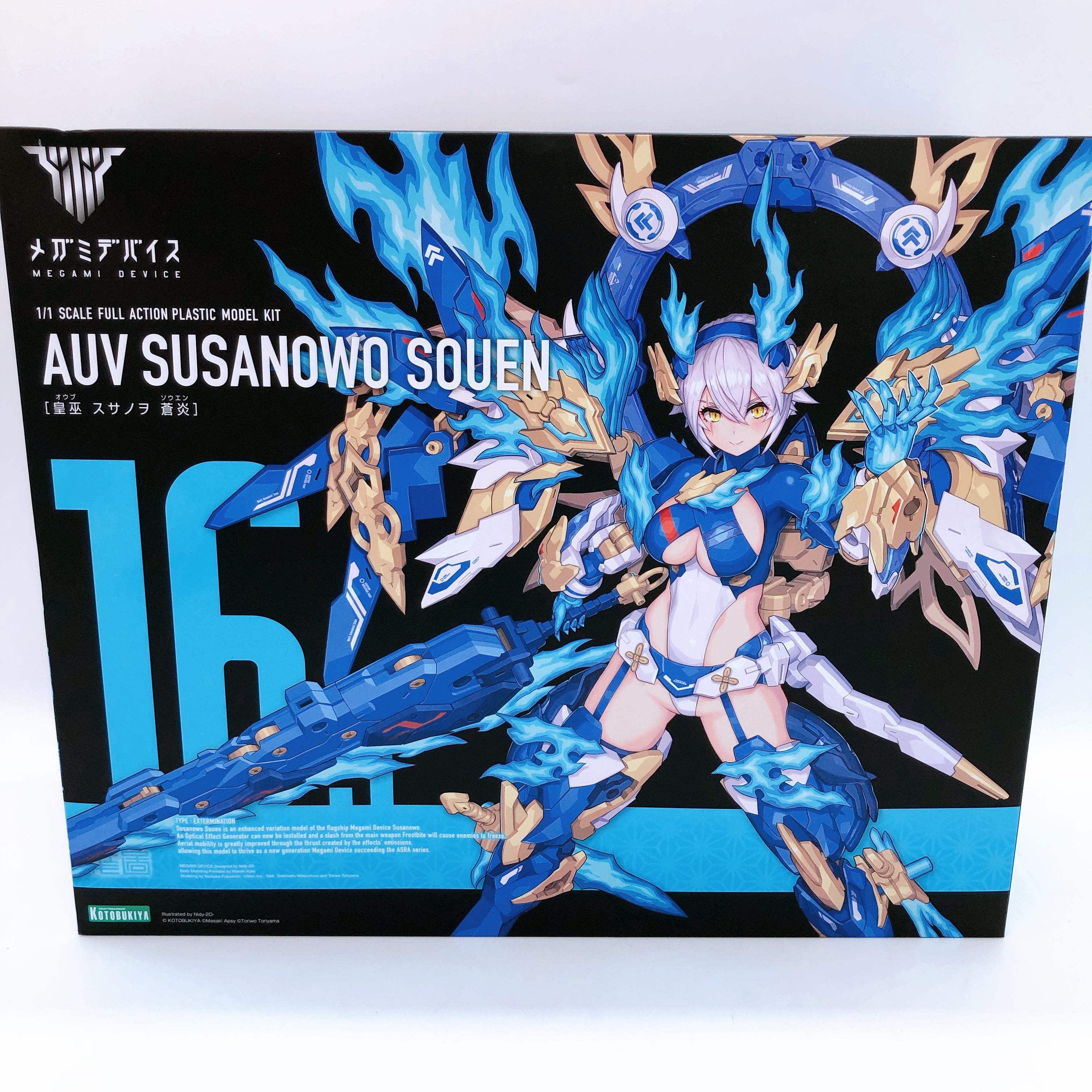 Megami Device AUV Susanowo Souen & Bonus Face Parts Set 1:1 Kit KOTOBUKIYA NEW
