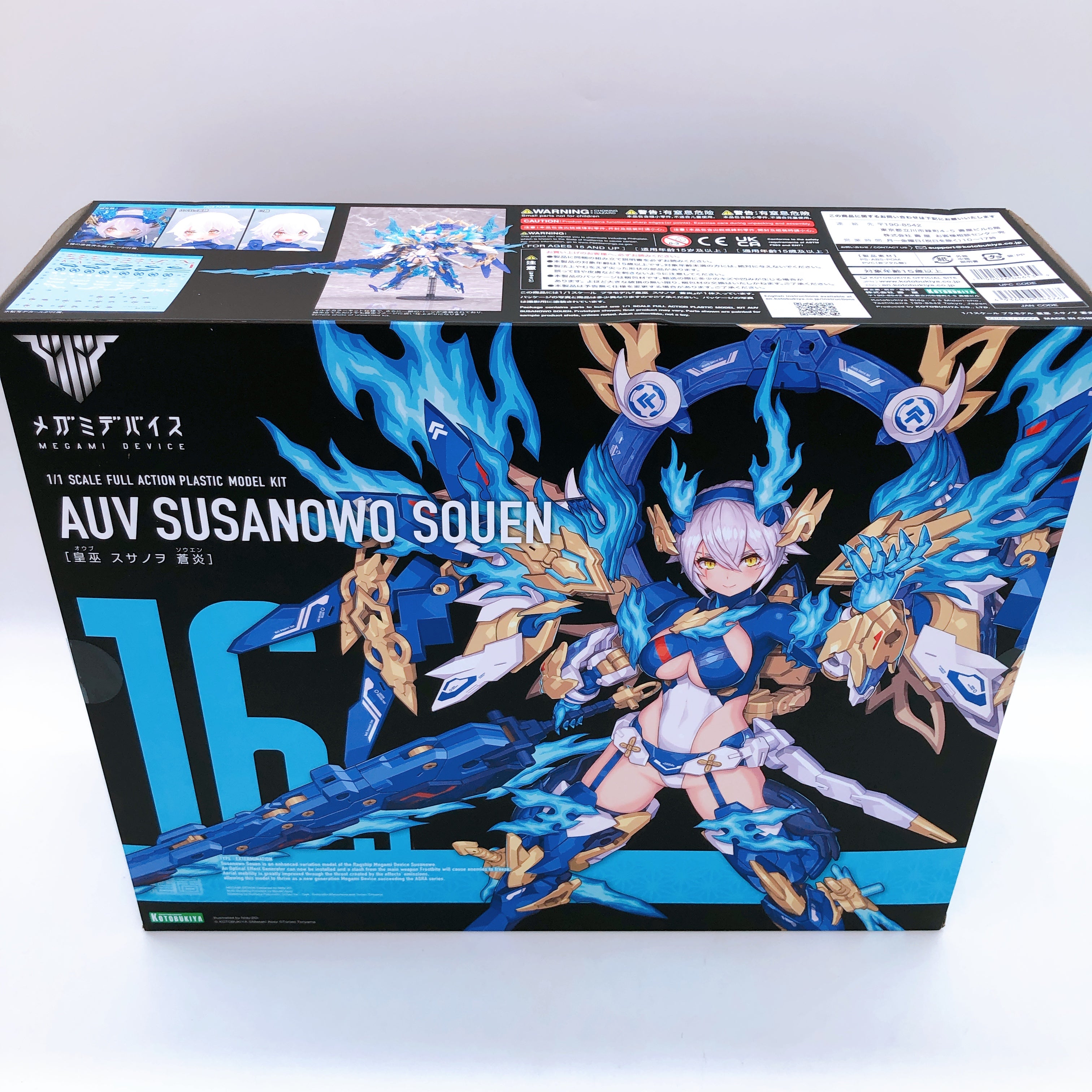 Megami Device AUV Susanowo Souen & Bonus Face Parts Set 1:1 Kit KOTOBUKIYA NEW