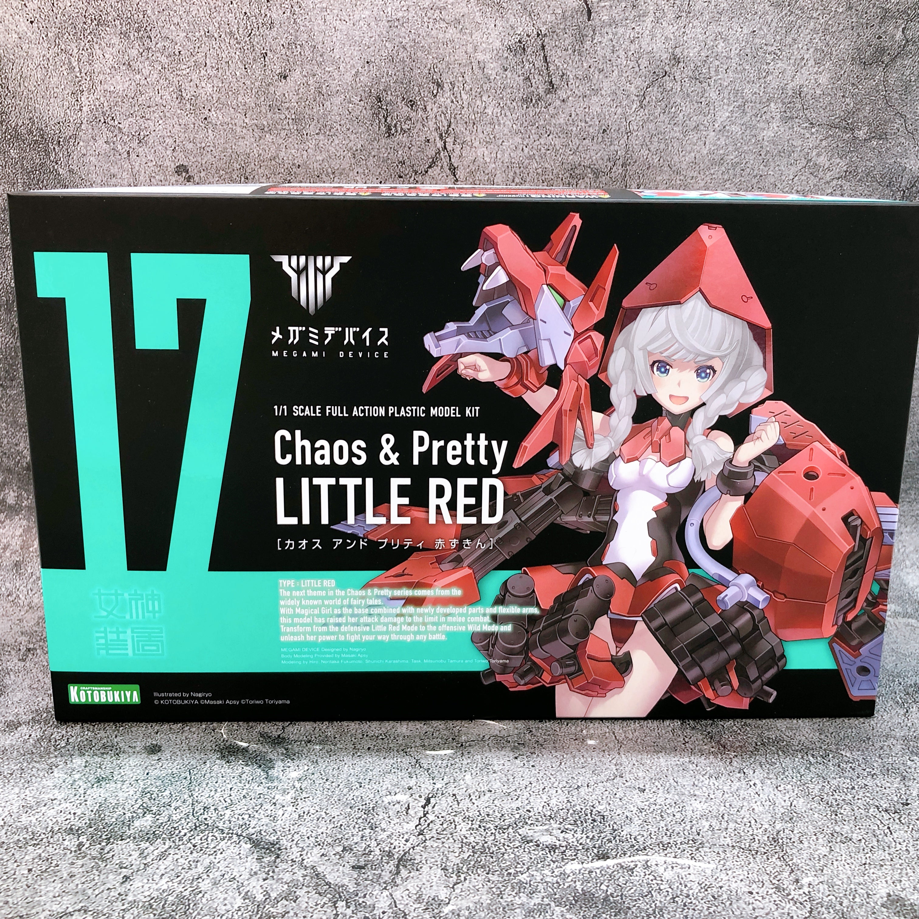 Megami Device Chaos & Pretty Little Red & Bonus Parts Set Kit KOTOBUKIYA NEW