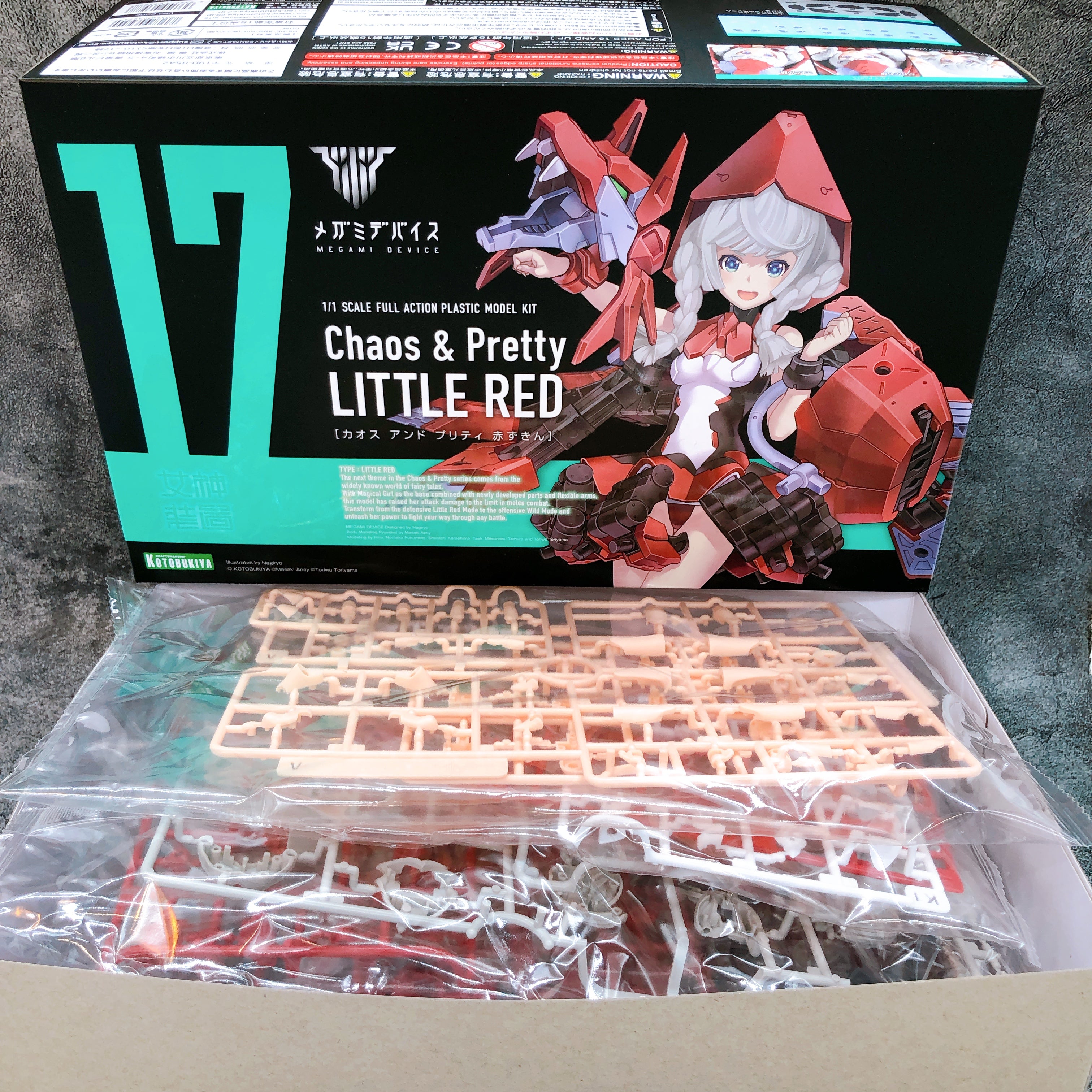 Megami Device Chaos & Pretty Little Red & Bonus Parts Set Kit KOTOBUKIYA NEW
