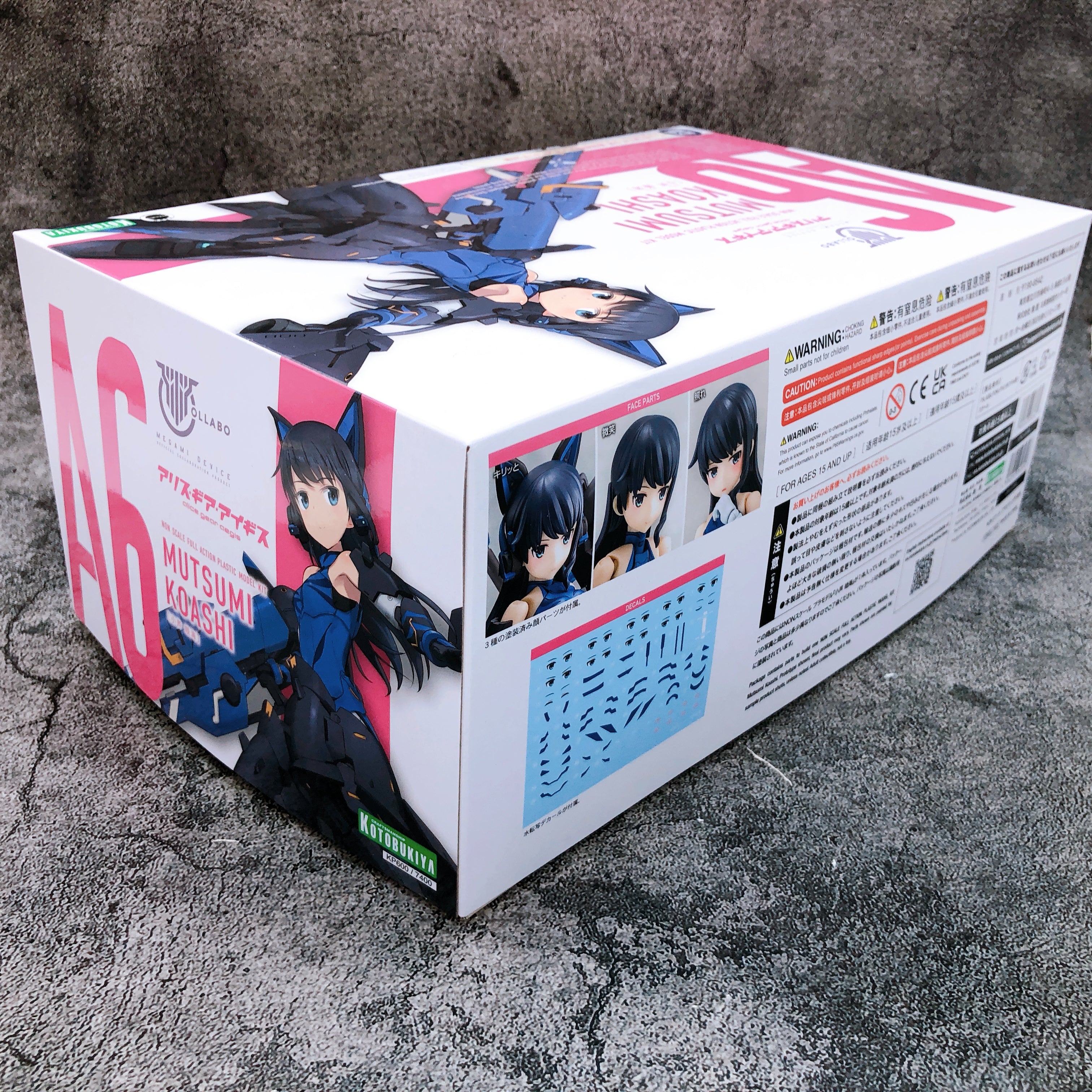 Megami Device Alice Gear Aegis Mutsumi Koashi & Bonus Parts Set Kit KOTOBUKIYA