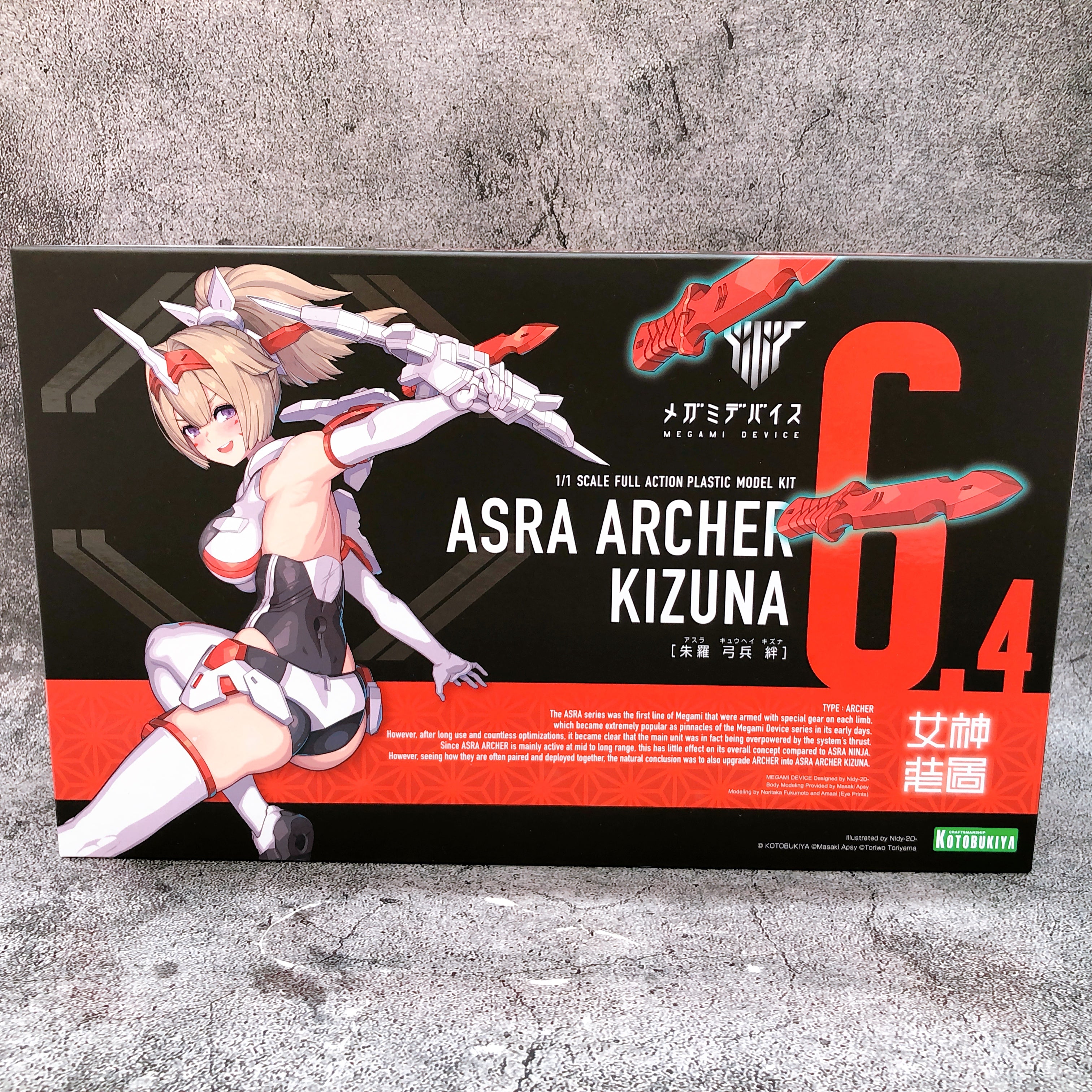 Megami Device ASRA Archer Kizuna & Bonus Parts Set Model Kit KOTOBUKIYA FASTSHIP