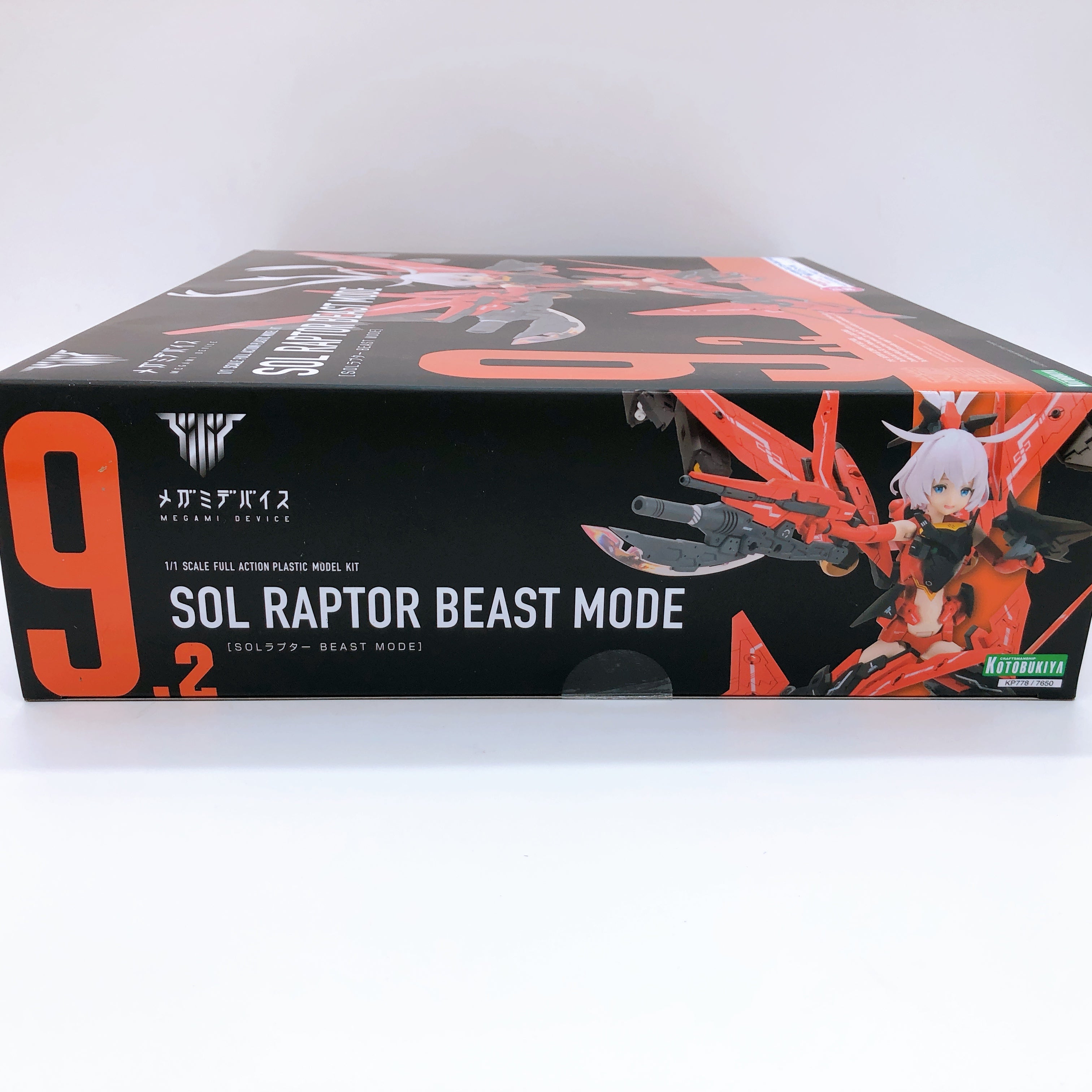 Megami Device SOL Raptor Beast Mode & Bonus Hair Parts Set Kit KOTOBUKIYA NEW