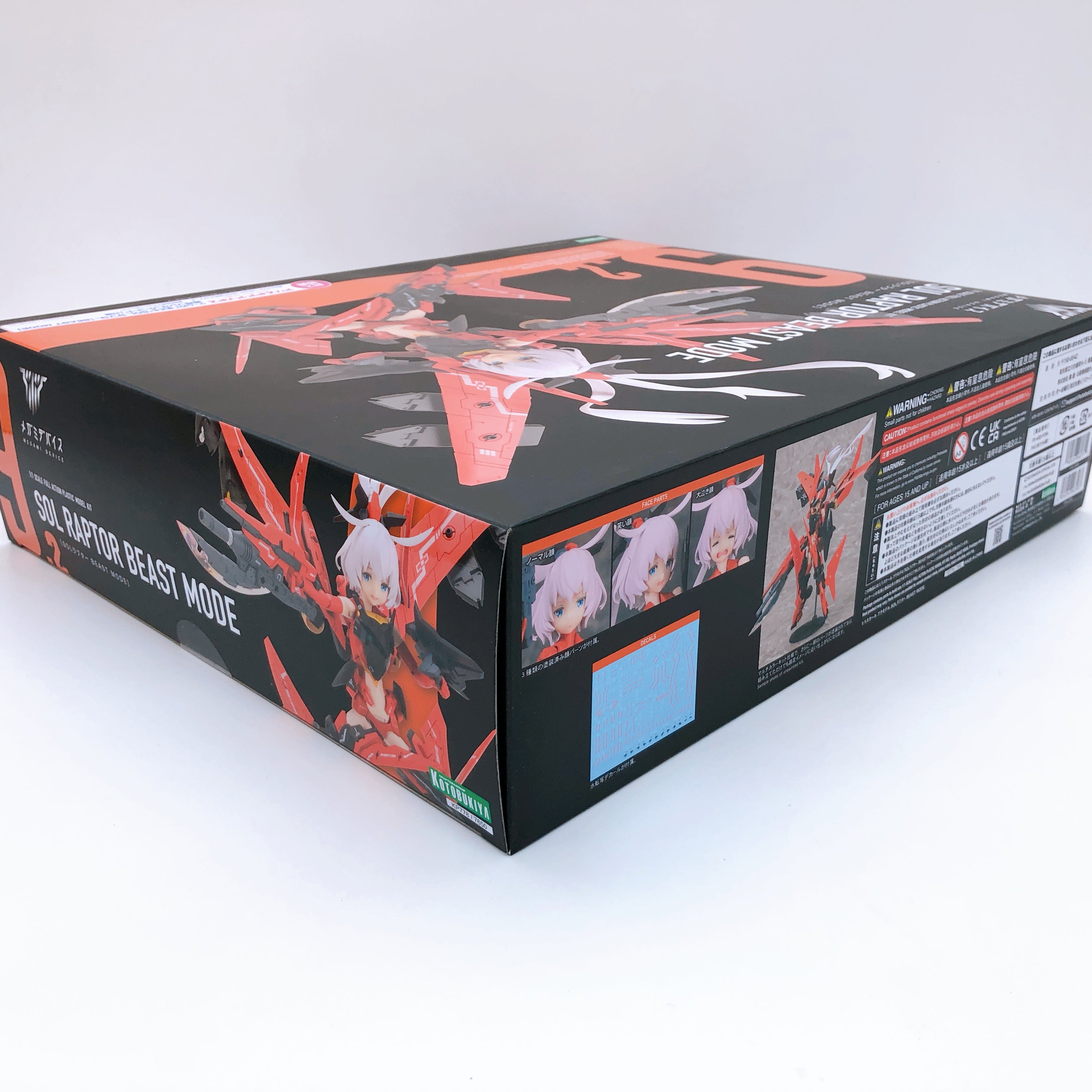 Megami Device SOL Raptor Beast Mode & Bonus Hair Parts Set Kit KOTOBUKIYA NEW