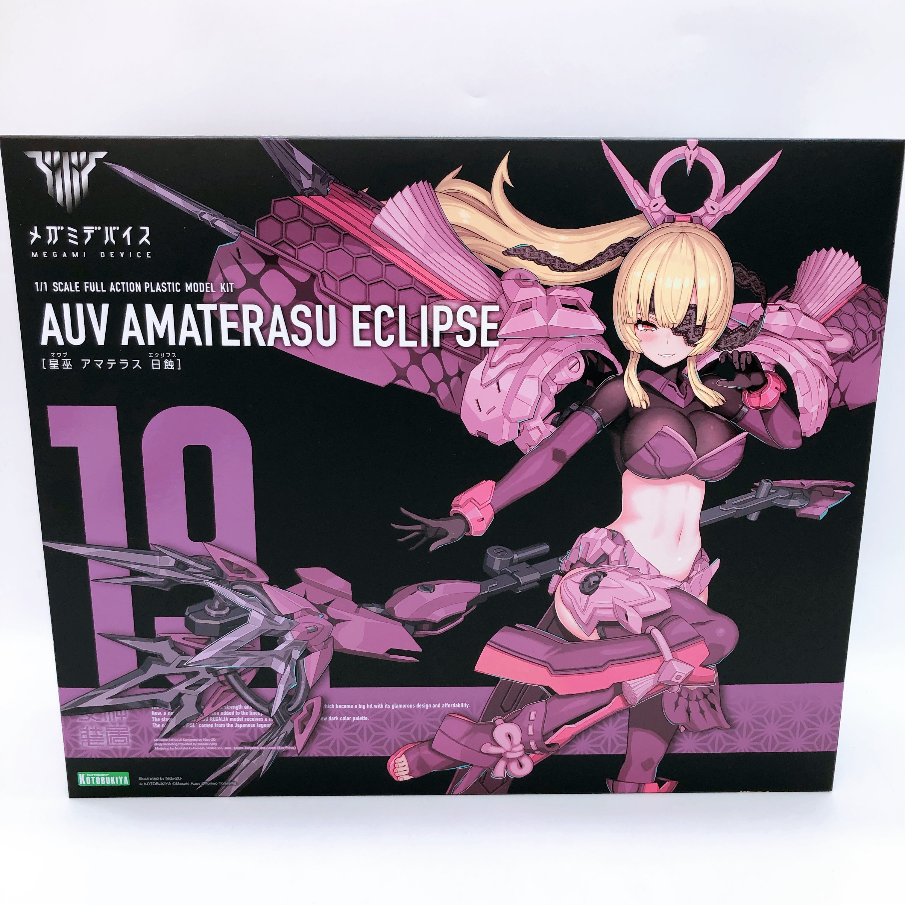 Megami Device AUV Amaterasu Eclipse & Bonus Skin Color Parts Kit KOTOBUKIYA NEW