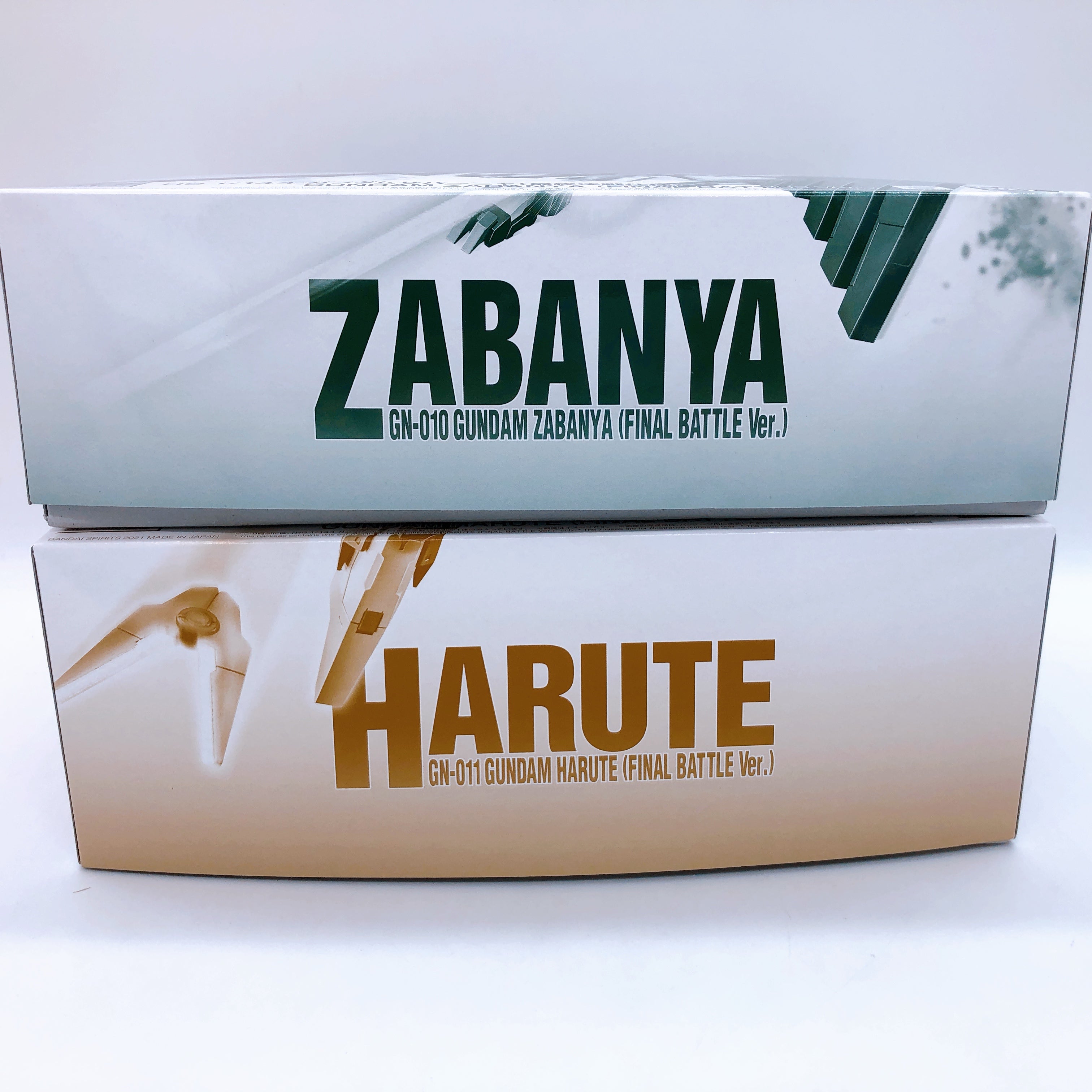 HG 1/144 Gundam Zabanya & Gundam Harute Final Battle Ver Set Kit Premium Bandai