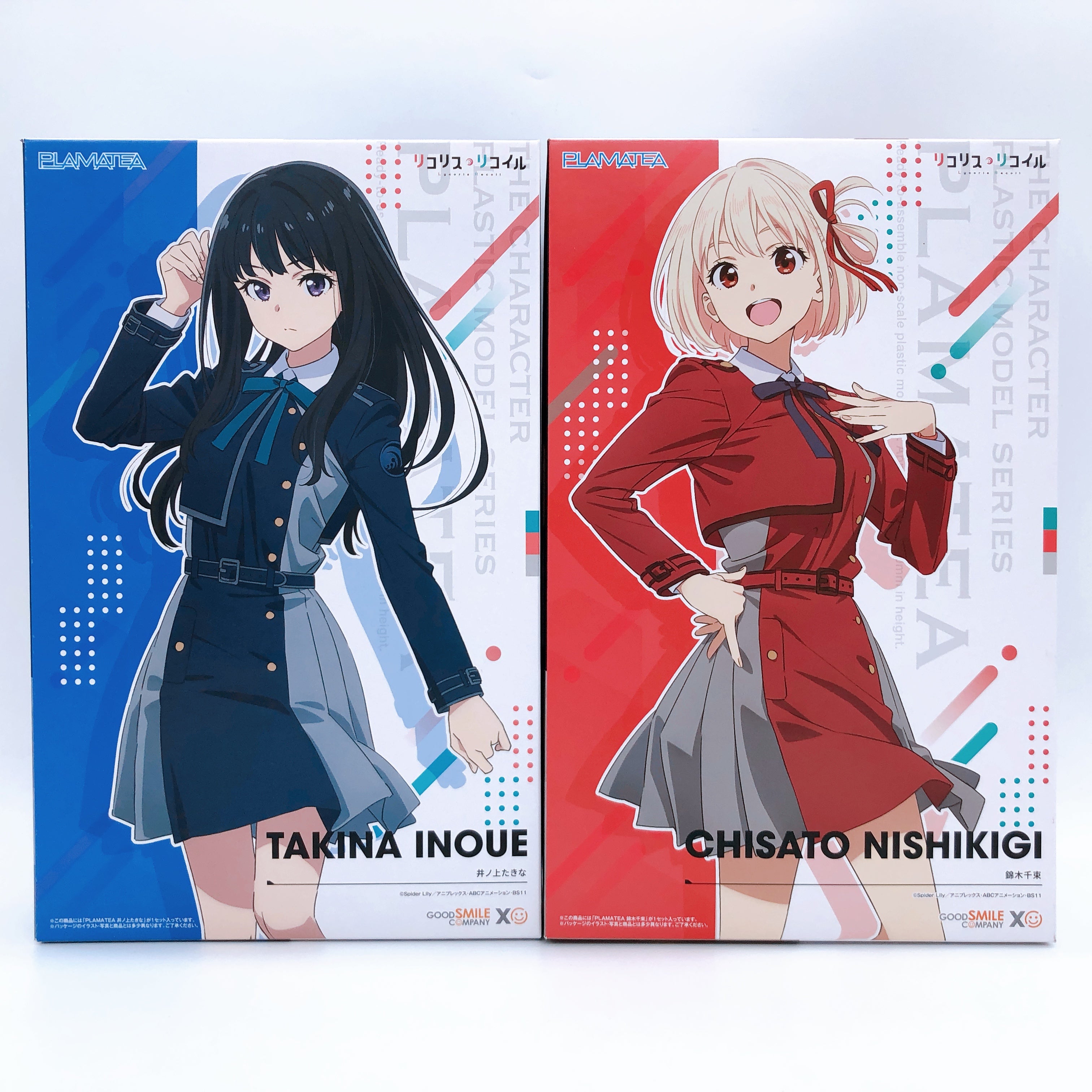 PLAMATEA Lycoris Recoil Chisato Nishikigi & Takina Inoue Set Model Kit Japan NEW
