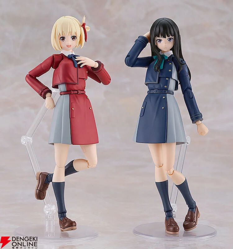 PLAMATEA Lycoris Recoil Chisato Nishikigi & Takina Inoue Set Model Kit Japan NEW