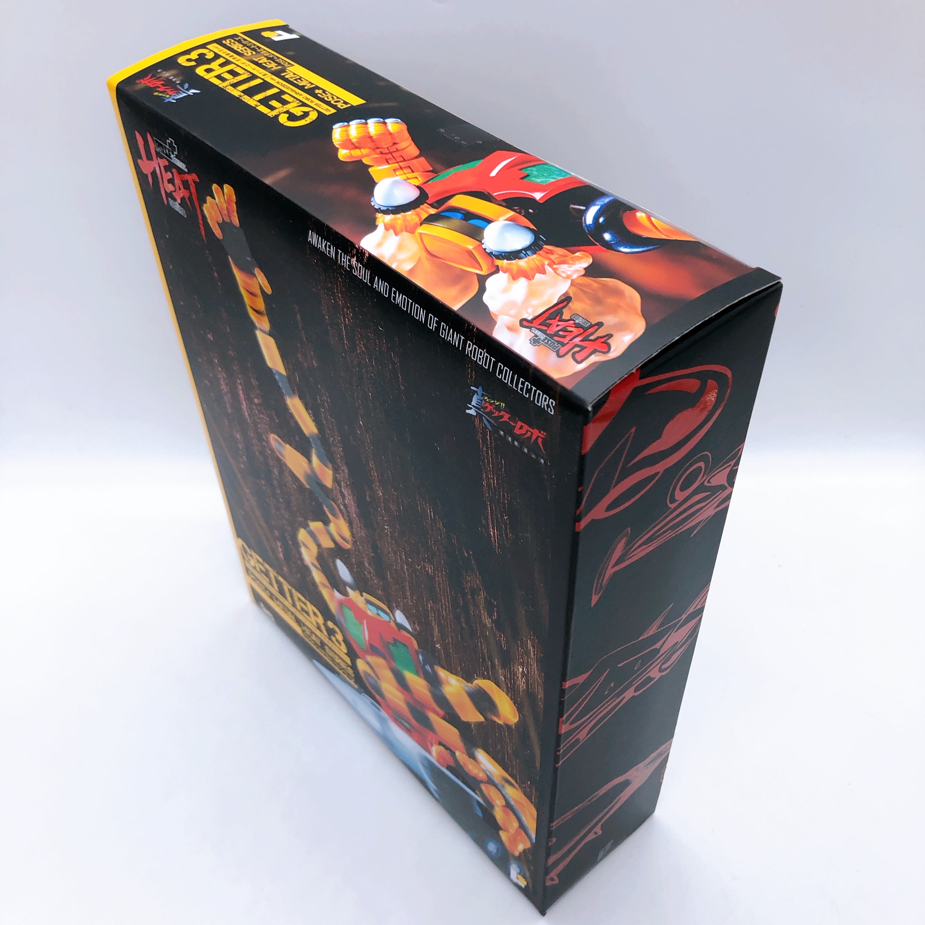 POSE+ METAL HEAT Series Getter 1 2 3 Set Getter Robo Armageddon Figure Japan NEW