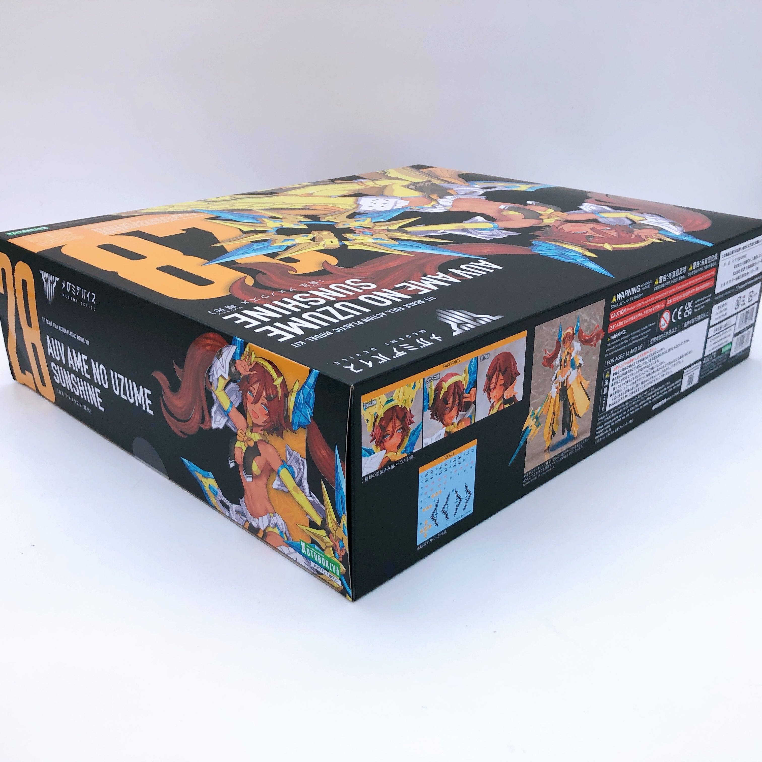 Megami Device AUV Ame No Uzume Sunshine & Bonus Parts Set Kit KOTOBUKIYA Sealed