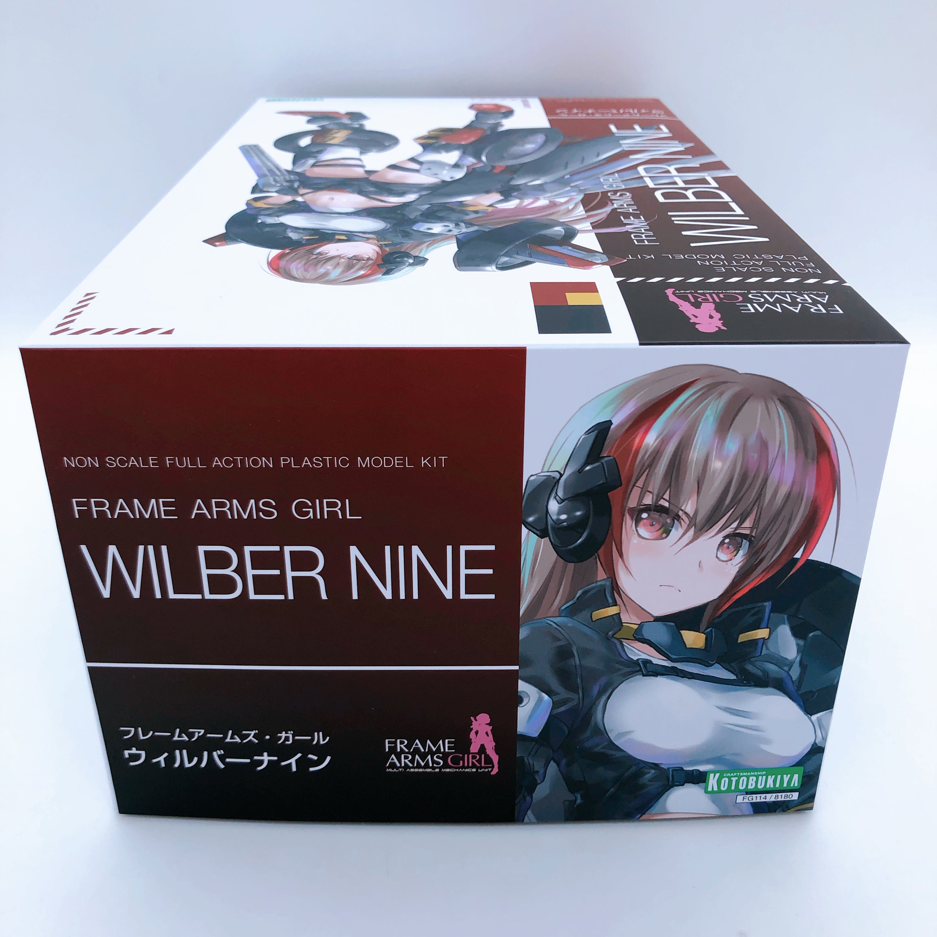Frame Arms Girl Wilber Nine & Special Color Hair Parts Set Kit KOTOBUKIYA NEW