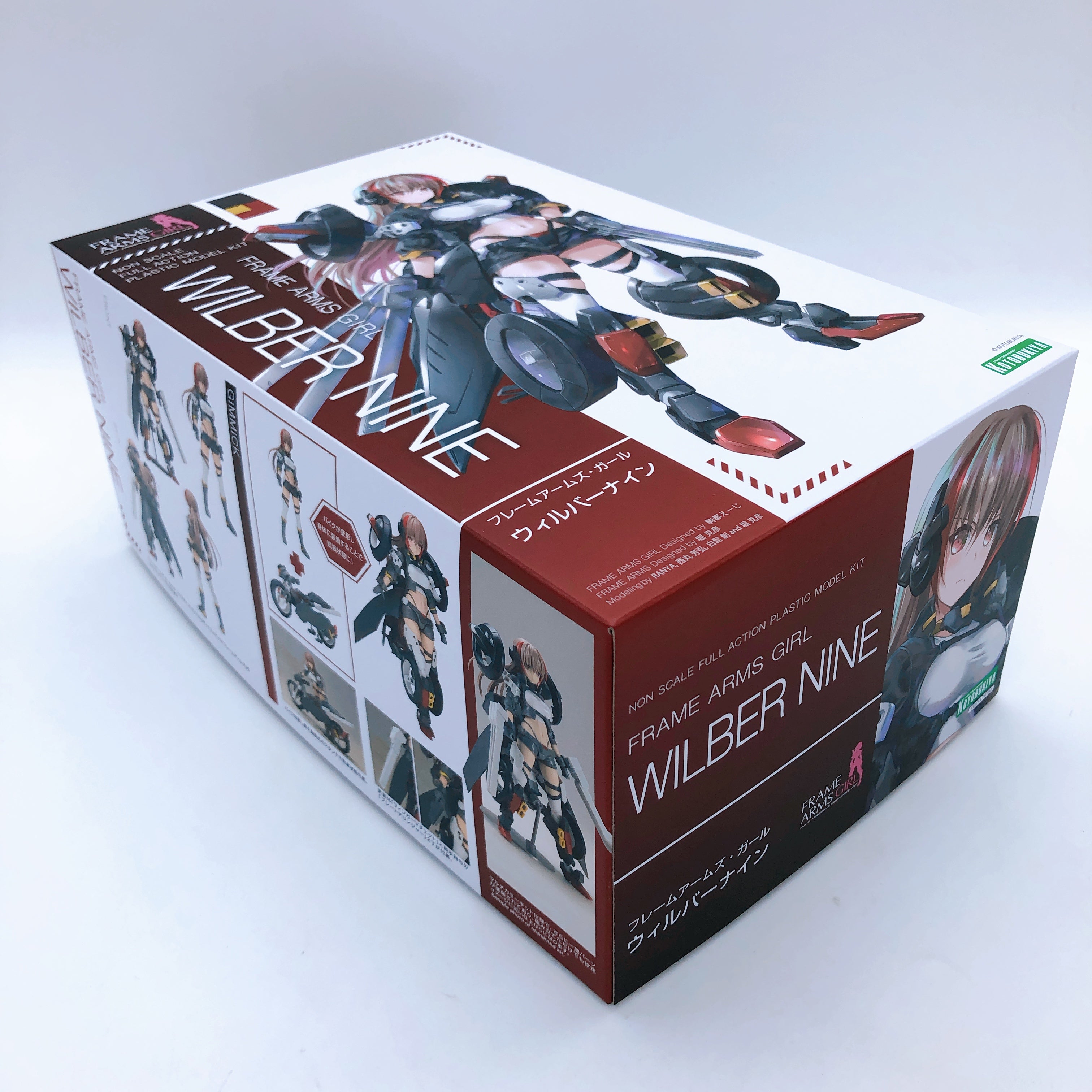 Frame Arms Girl Wilber Nine & Special Color Hair Parts Set Kit KOTOBUKIYA NEW