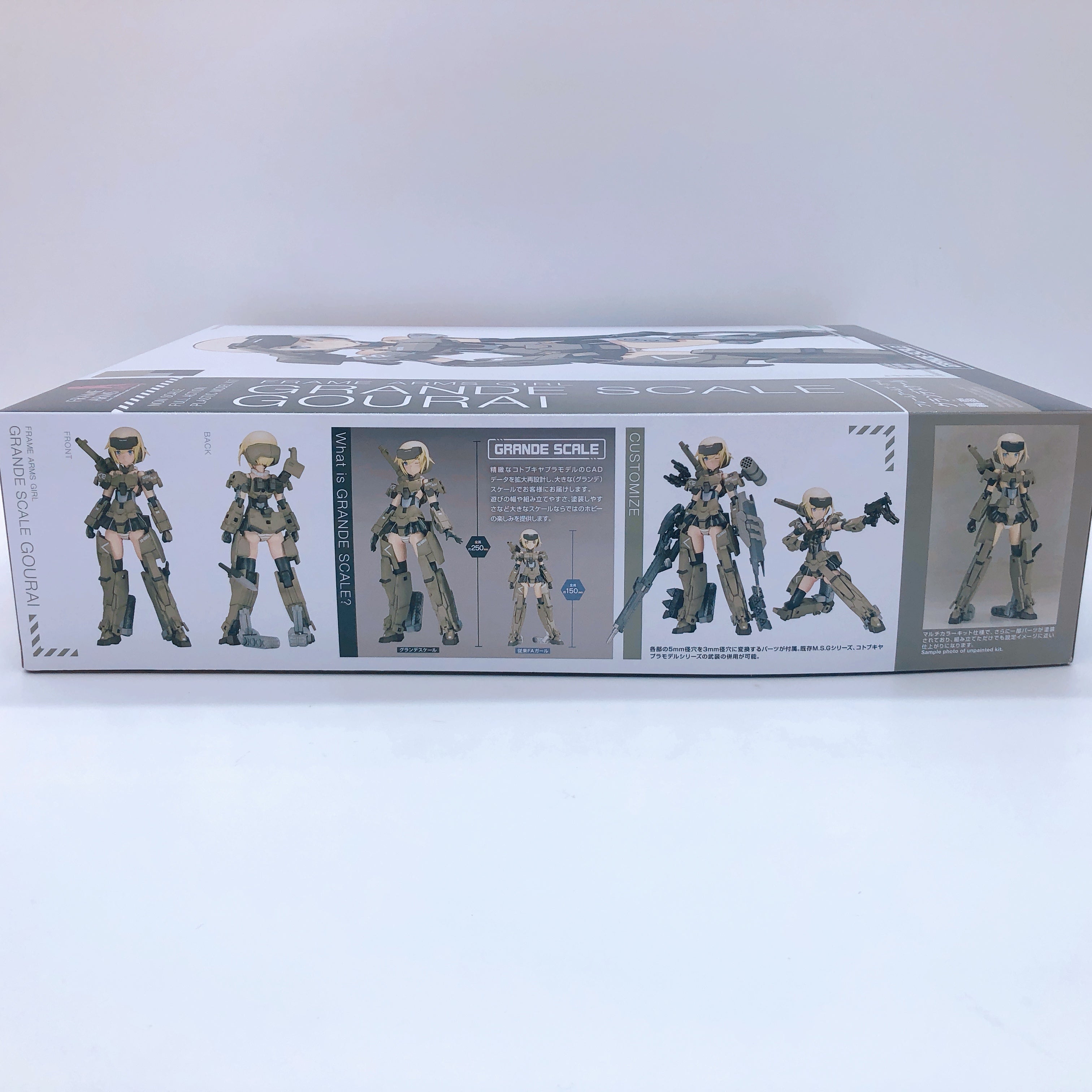 Frame Arms Girl Grande Scale Gourai & Bonus Hair Parts Set Kit KOTOBUKIYA NEW