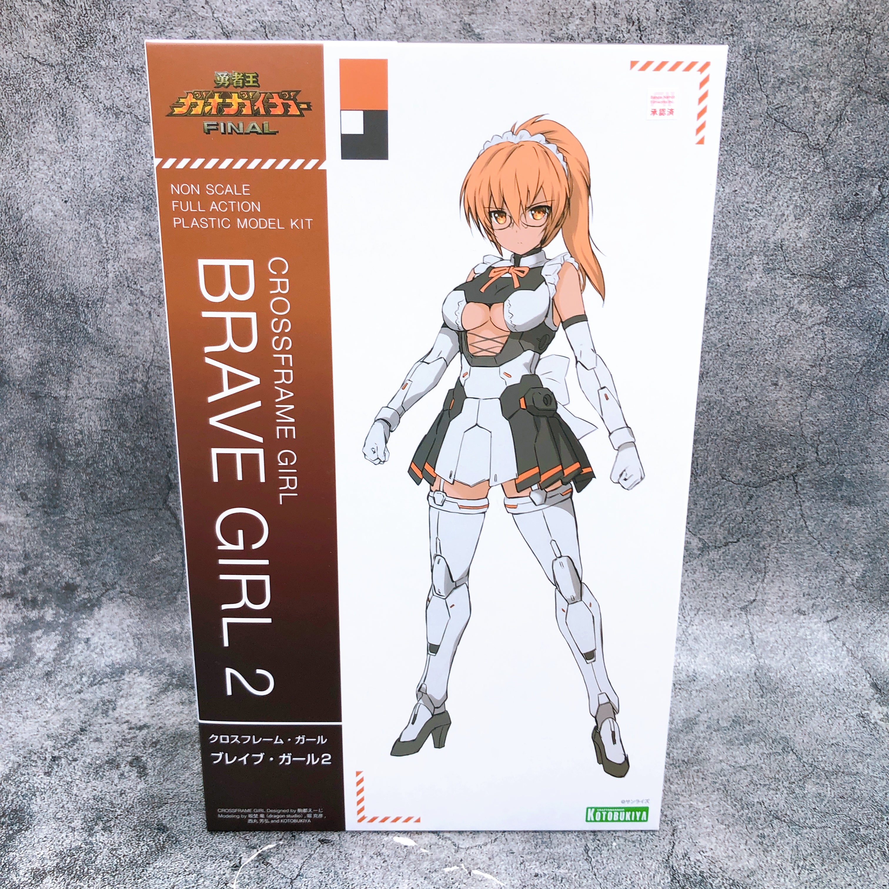 Cross Frame Girl Brave Girl 2 & Bonus Parts Set GaoGaiGar Final Kit KOTOBUKIYA