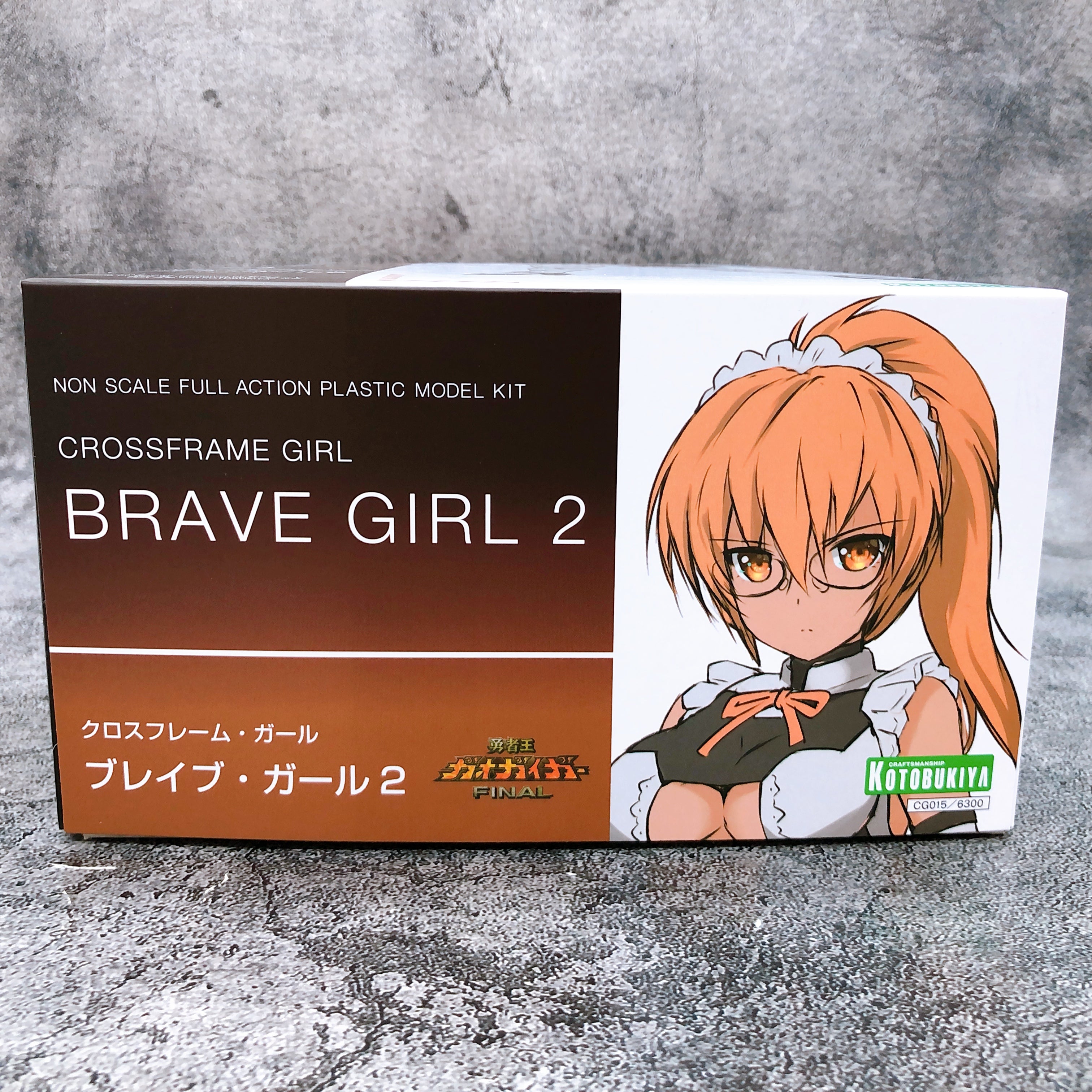 Cross Frame Girl Brave Girl 2 & Bonus Parts Set GaoGaiGar Final Kit KOTOBUKIYA