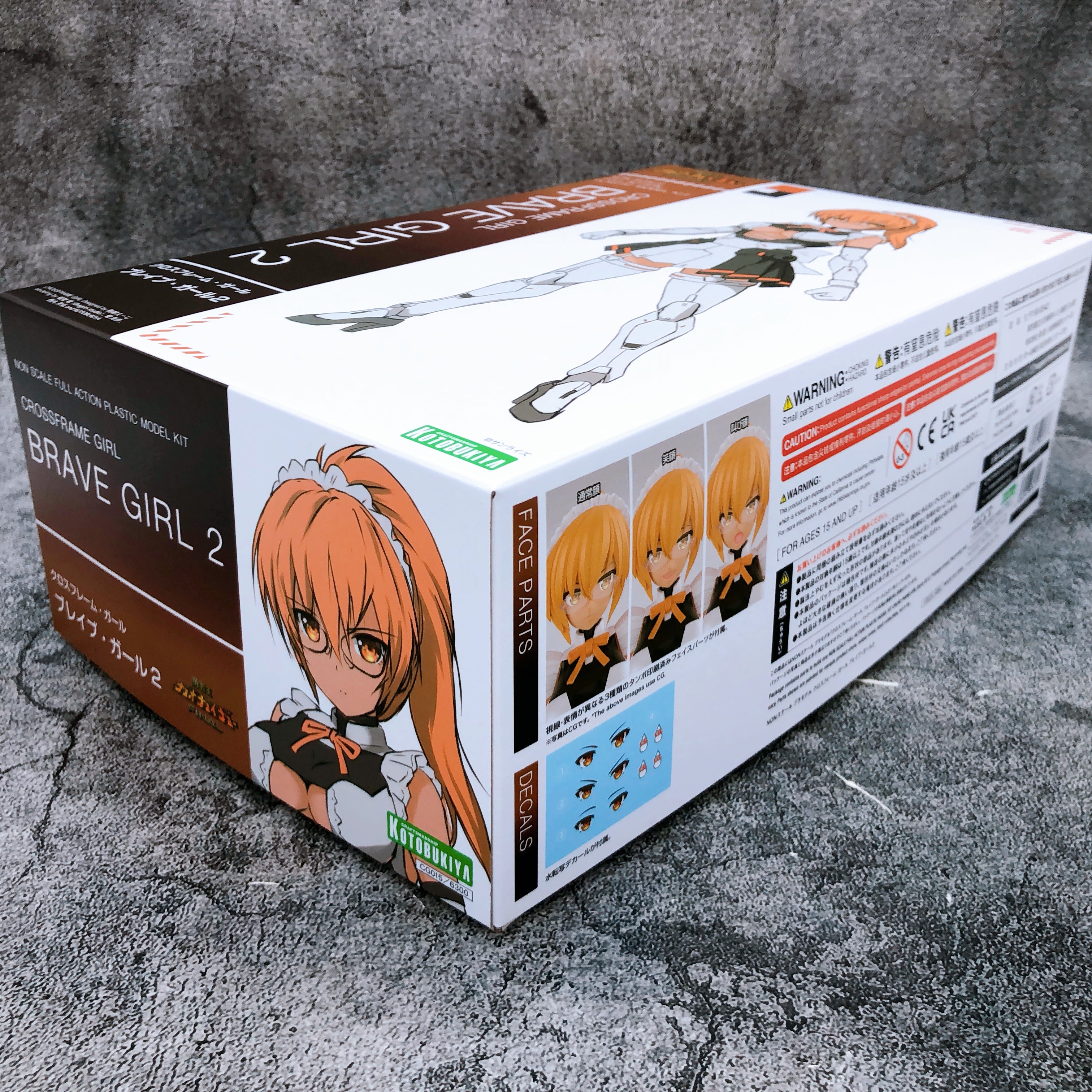 Cross Frame Girl Brave Girl 2 & Bonus Parts Set GaoGaiGar Final Kit KOTOBUKIYA