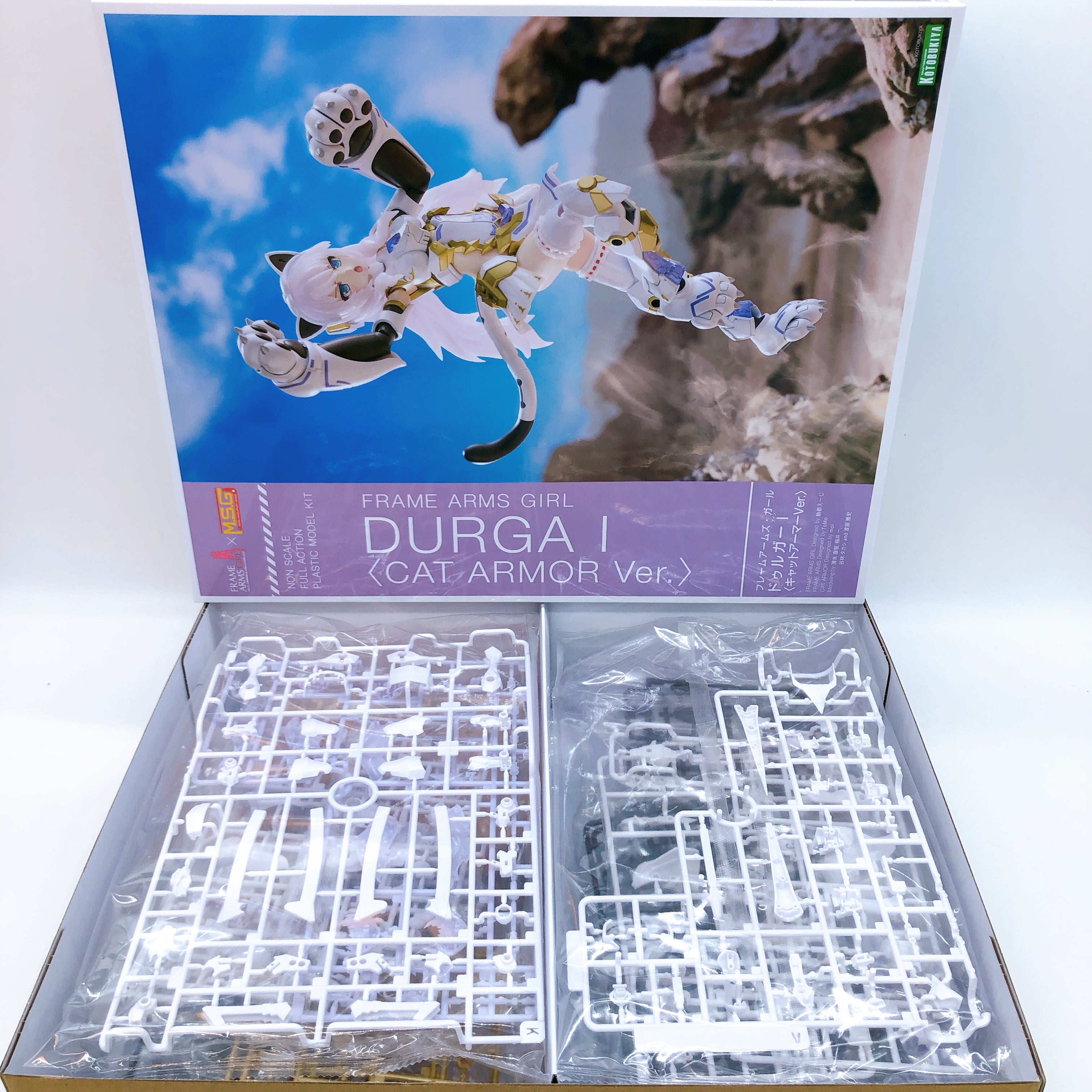 Frame Arms Girl Durga I Cat Armor Ver & Bonus Parts Set KOTOBUKIYA NEW FASTSHIP