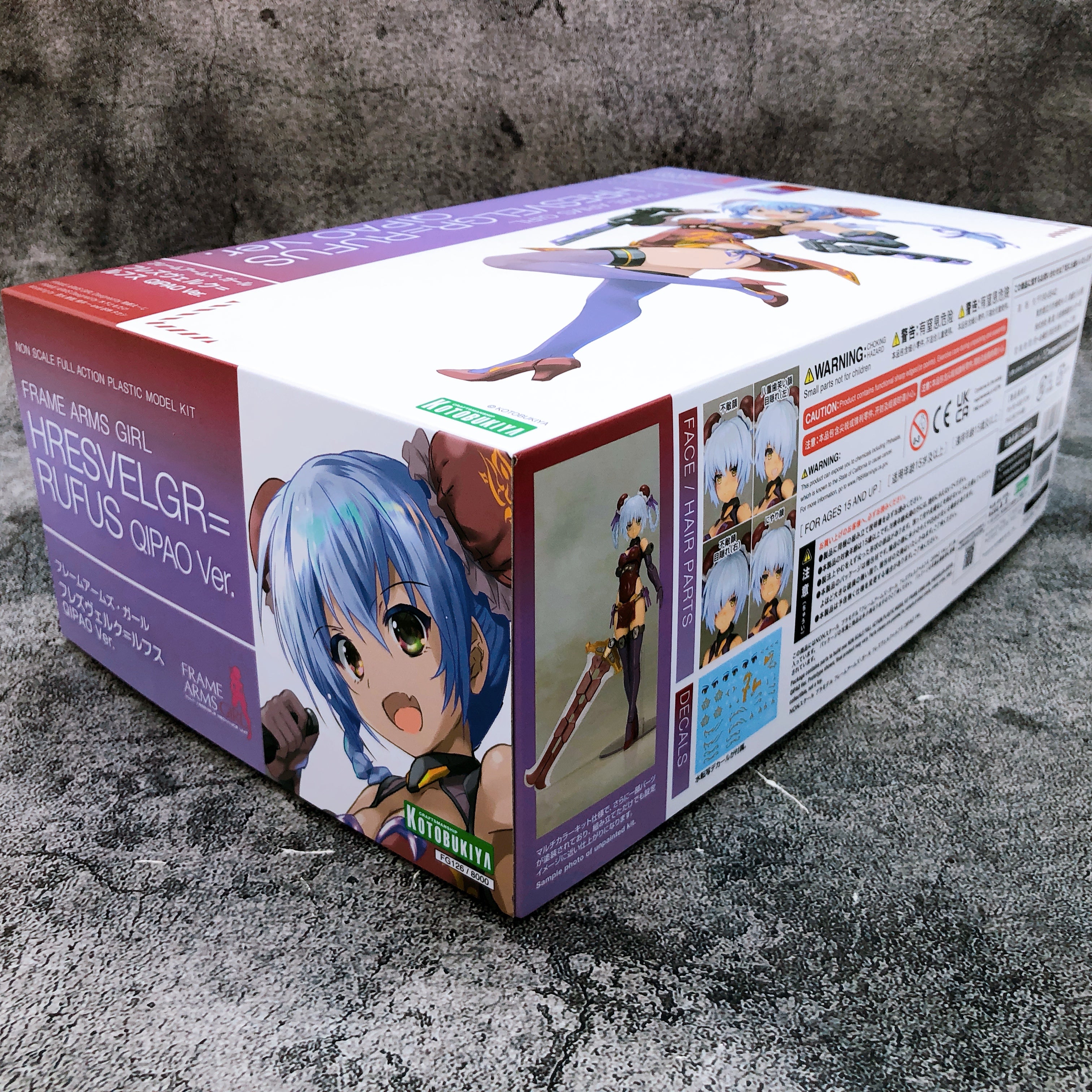 Frame Arms Girl Hresvelgr=Rufus QIPAO Ver & Bonus Parts Set Kit KOTOBUKIYA NEW