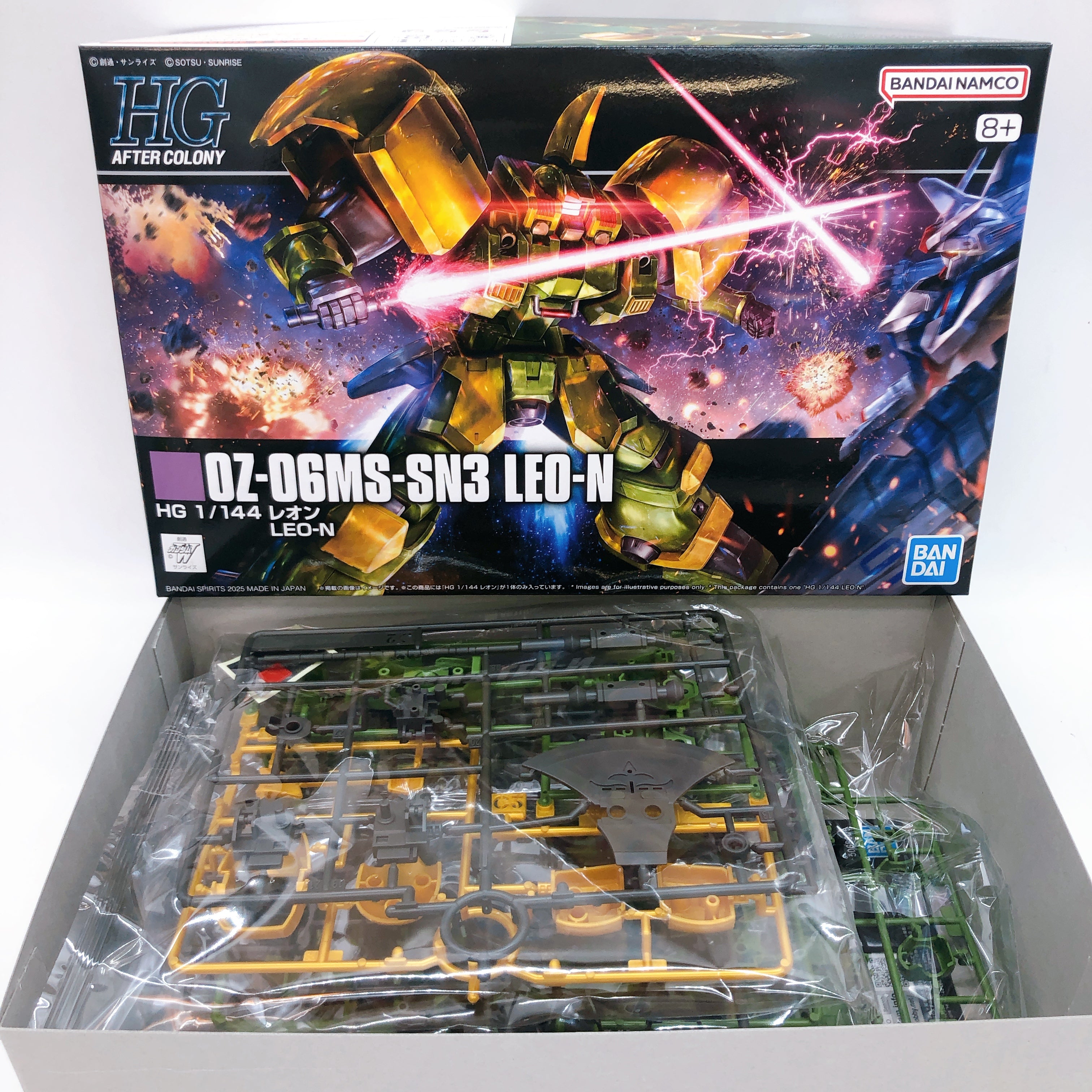 HG 1/144 LEO-S / LEO-R / LEO-N Set of 3 Gundam W Model Kit Premium Bandai NEW