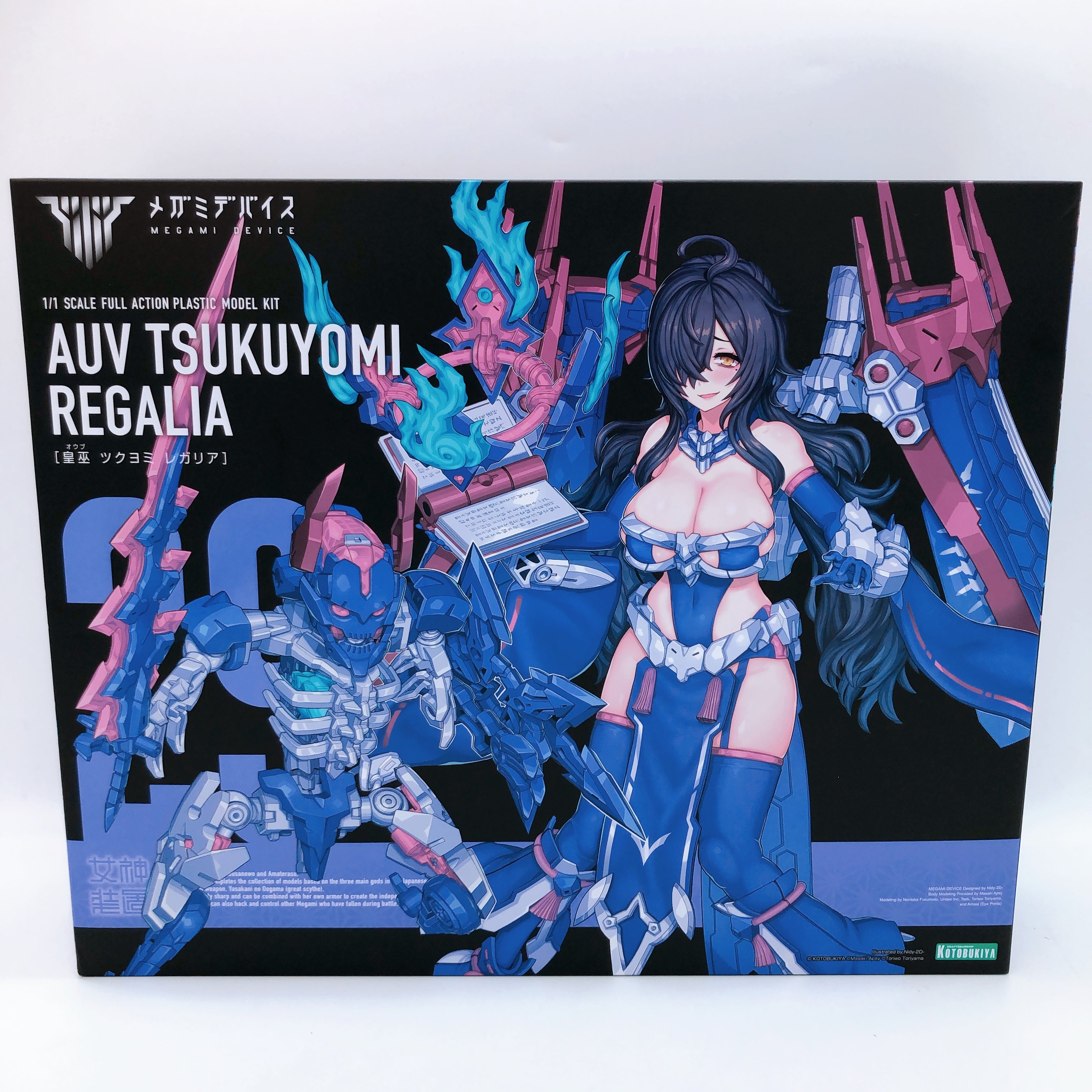 Megami Device AUV Tsukuyomi Regalia & Bonus Hair Parts Set Kit KOTOBUKIYA NEW