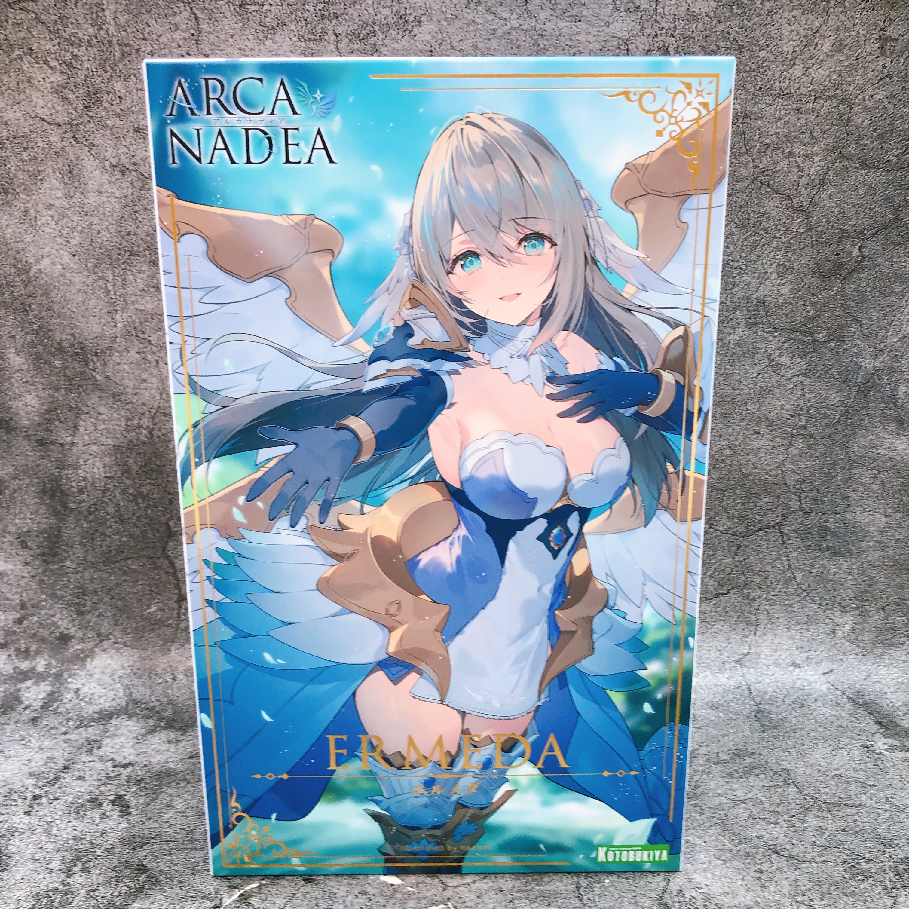 ARCANADEA ERMEDA & Bonus Special Color Hair Parts Set Model Kit KOTOBUKIYA NEW