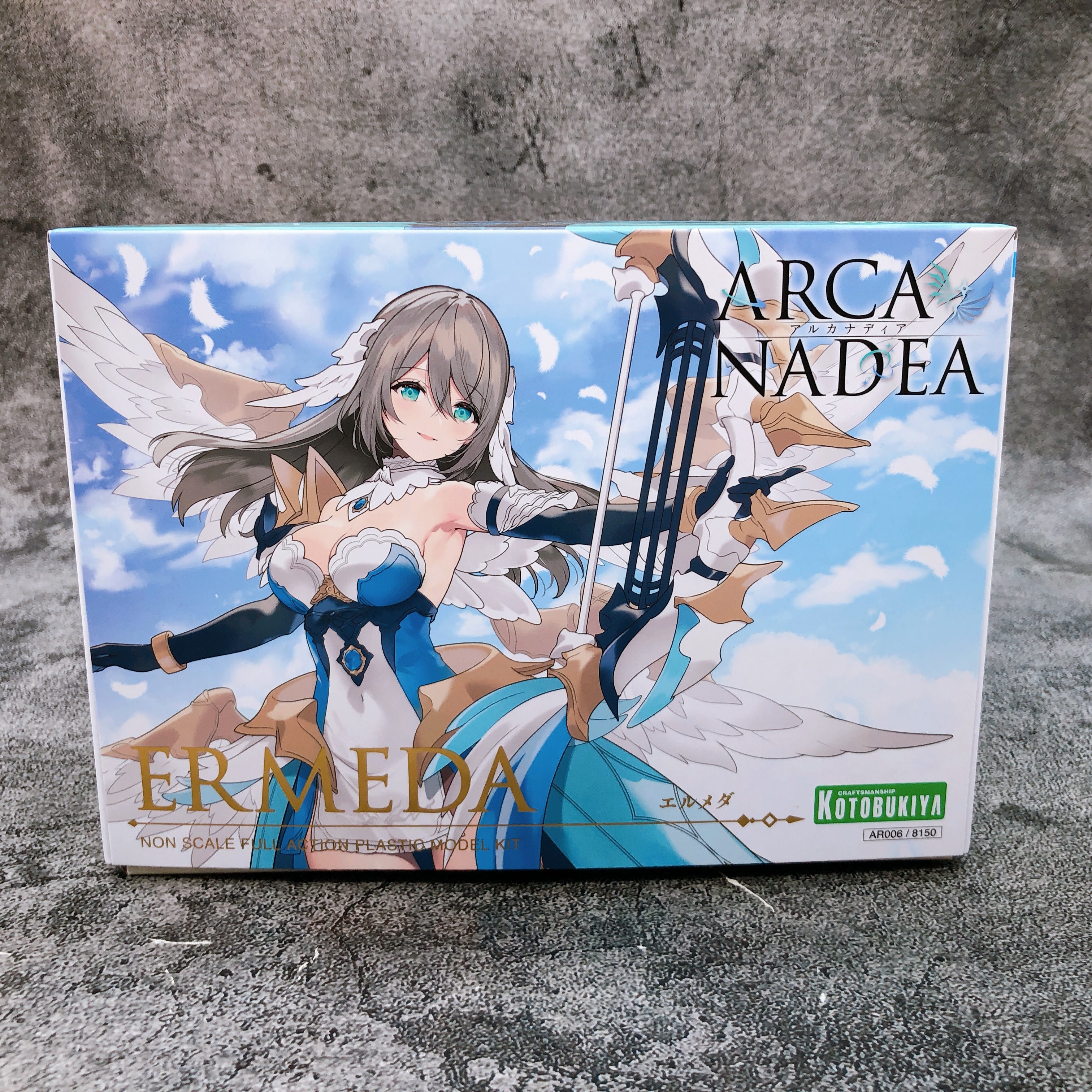 ARCANADEA ERMEDA & Bonus Special Color Hair Parts Set Model Kit KOTOBUKIYA NEW