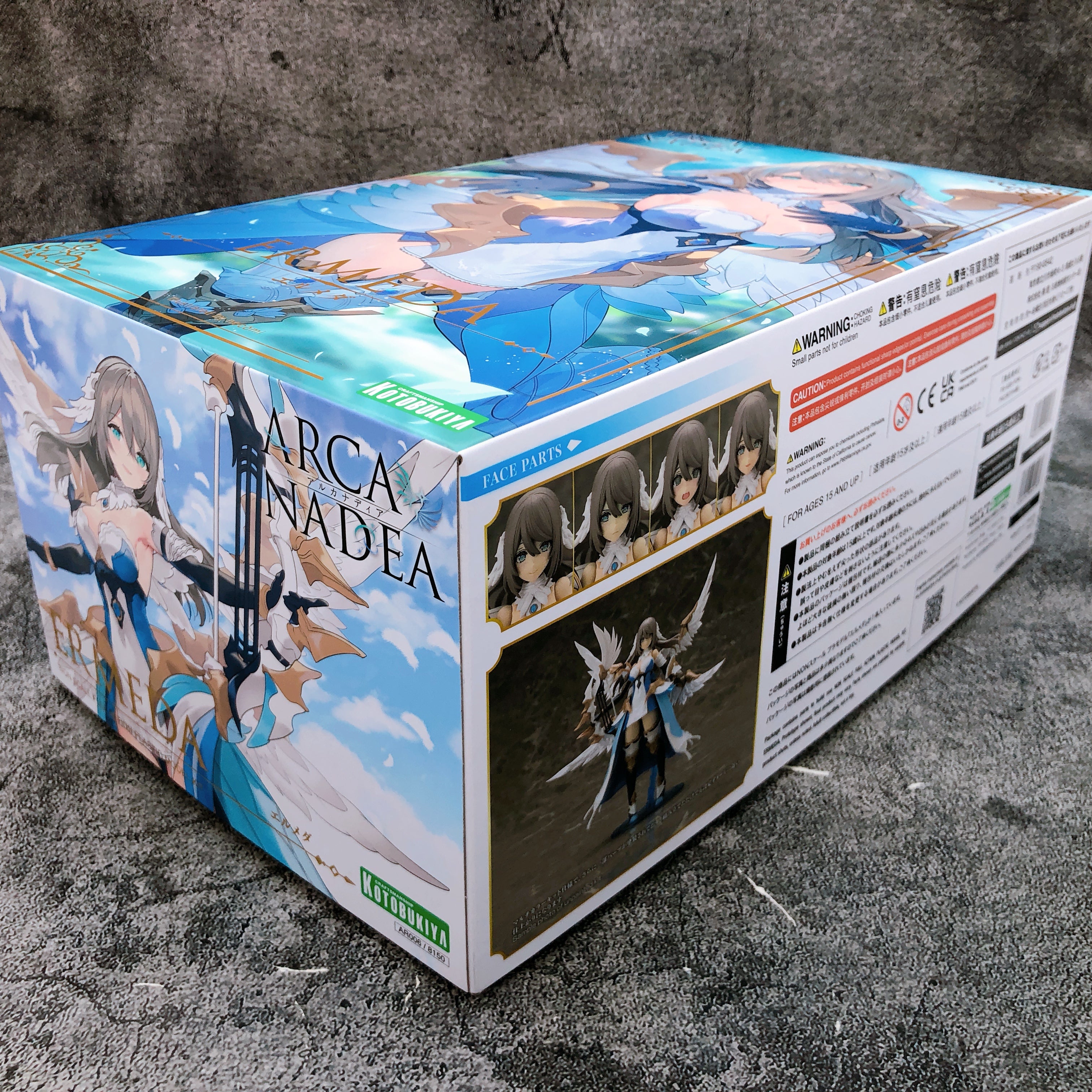 ARCANADEA ERMEDA & Bonus Special Color Hair Parts Set Model Kit KOTOBUKIYA NEW