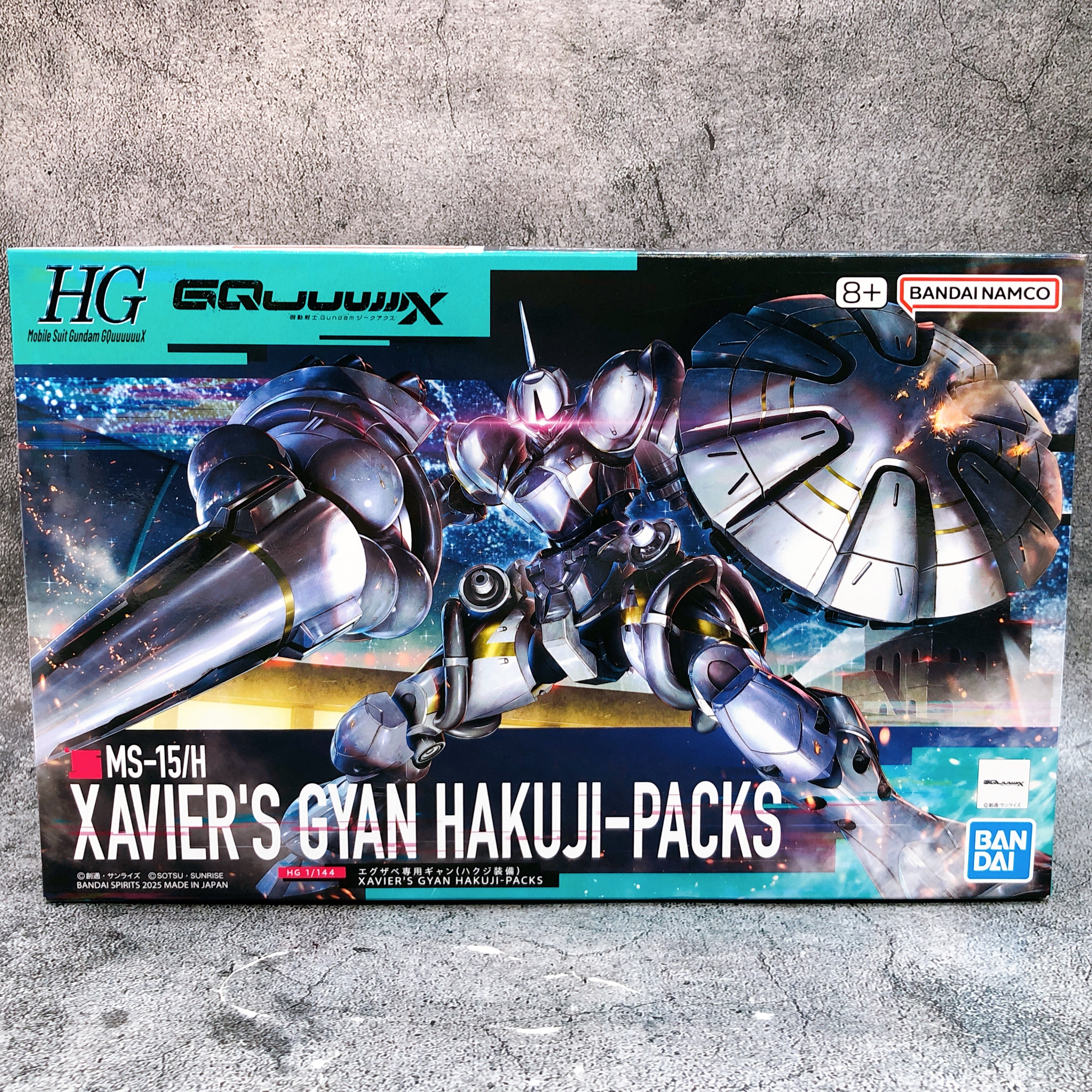 HG 1/144 Light-Type Guncannon & Xavier's Gyan Hakuji-Packs Set Kit Bandai NEW