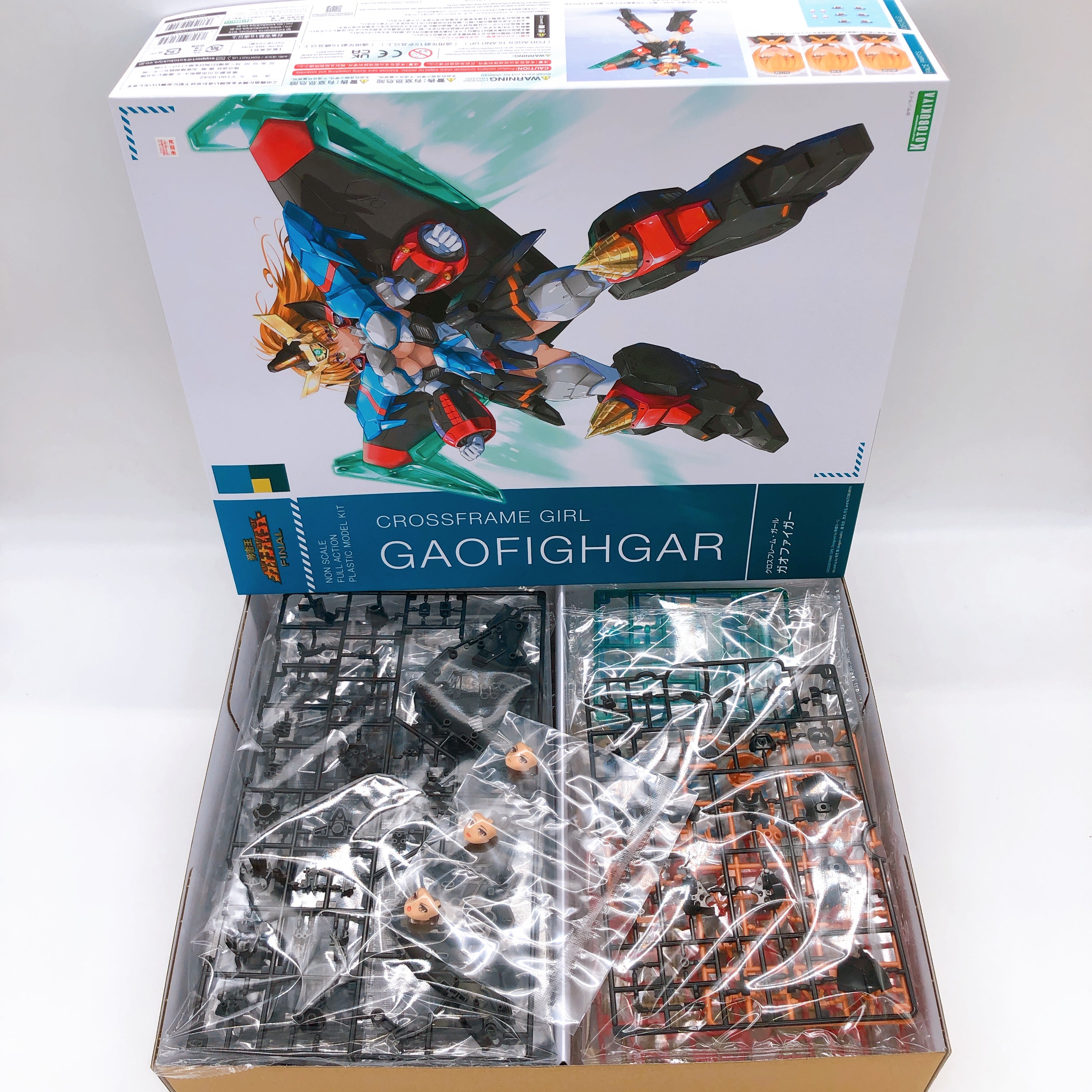 Cross Frame Girl GaoFighGar & Bonus Another Color Suit Set Kit KOTOBUKIYA NEW
