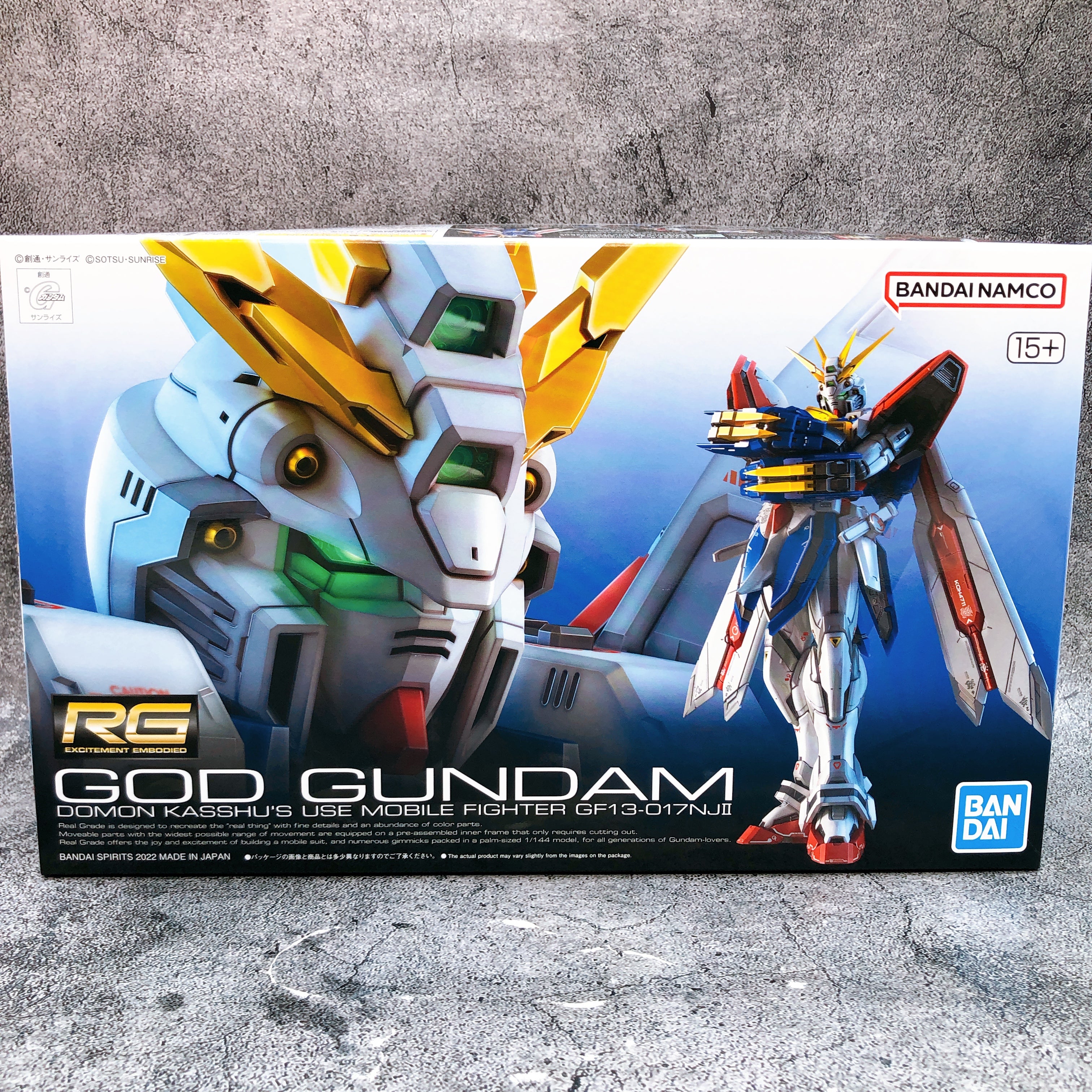 RG 1/144 God Gundam & Expansion Set G Gundam Model Kit Bandai Japan NEW FASTSHIP