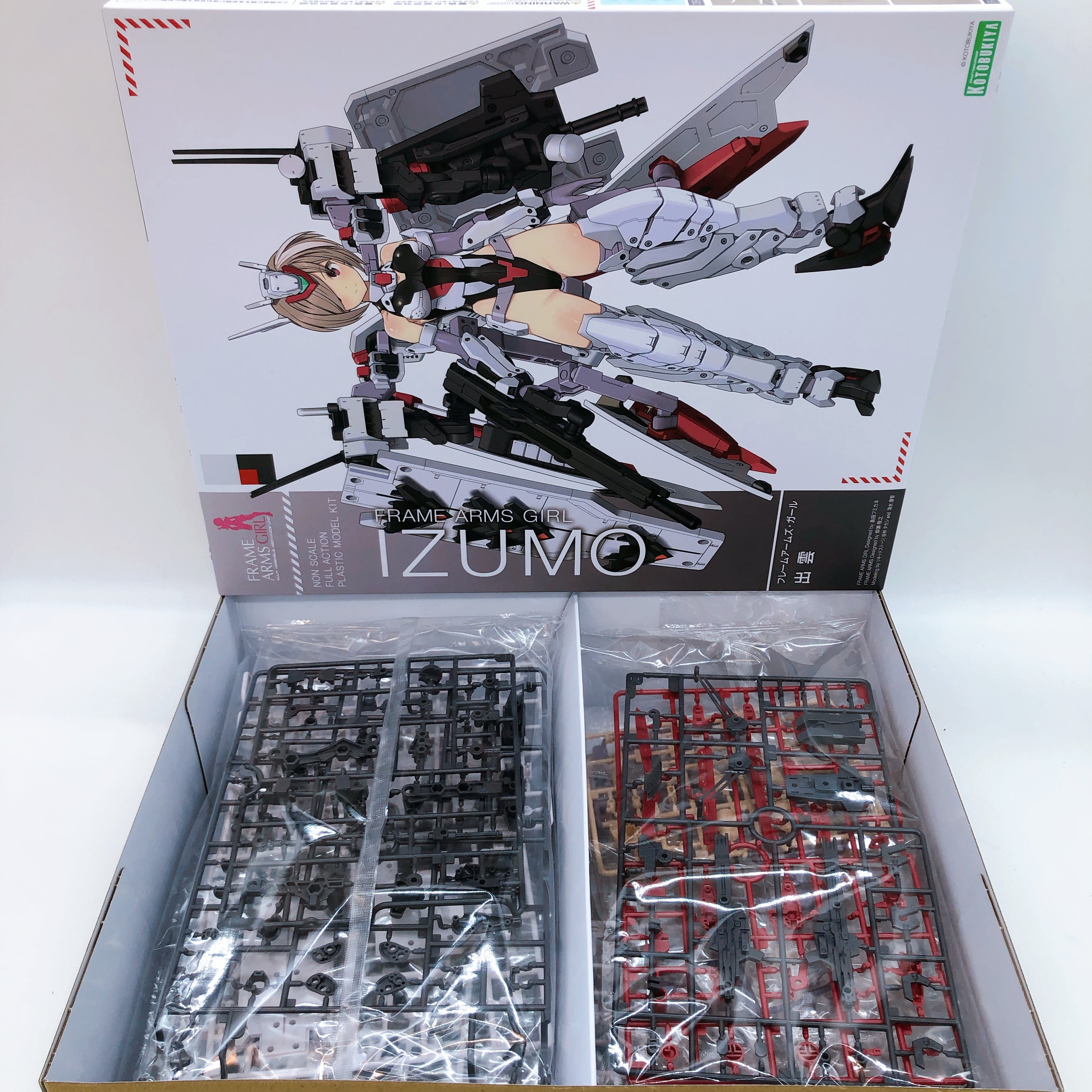 Frame Arms Girl IZUMO & Bonus Special Color Hair Parts Set Kit KOTOBUKIYA NEW