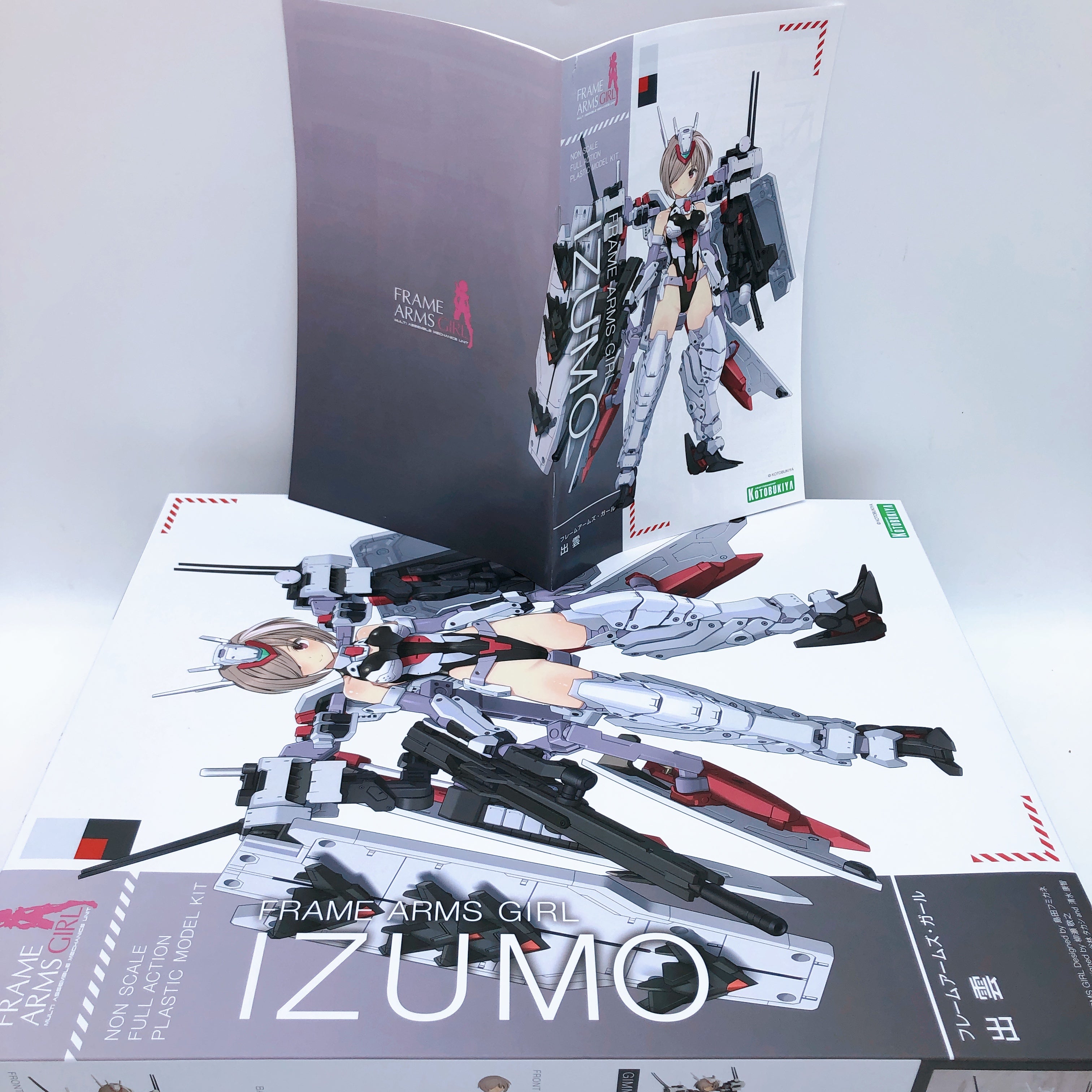 Frame Arms Girl IZUMO & Bonus Special Color Hair Parts Set Kit KOTOBUKIYA NEW