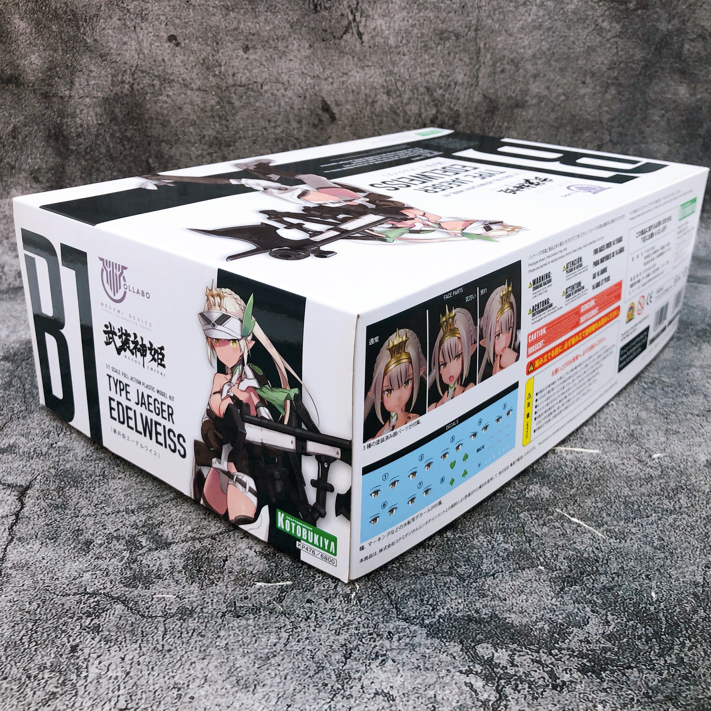 Megami Device Type Jaeger Edelweiss & Bonus Parts Set Model Kit KOTOBUKIYA NEW