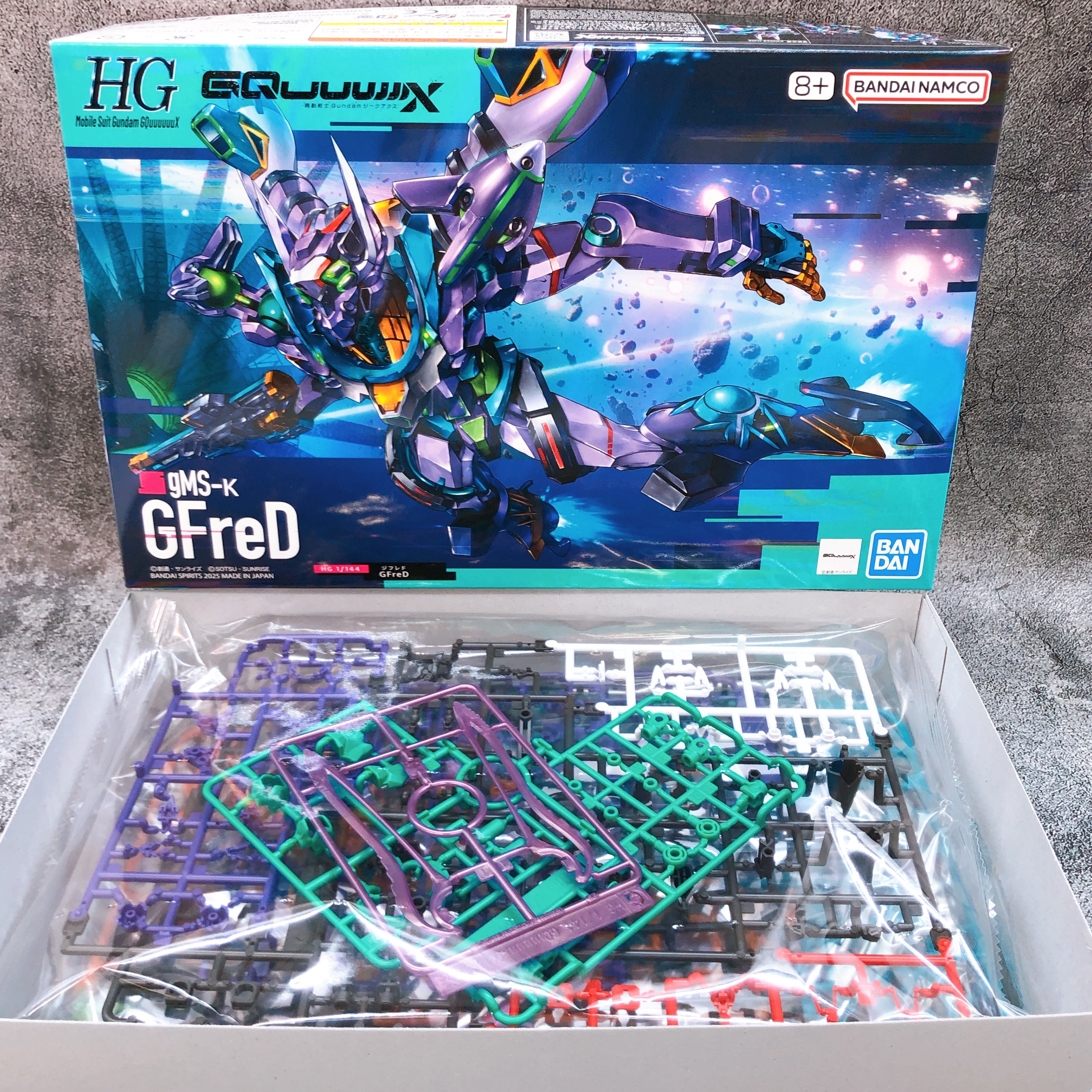 HG 1/144 GFreD & Xavier's Gyan Hakuji-Packs Set Model Kit Bandai Japan FASTSHIP