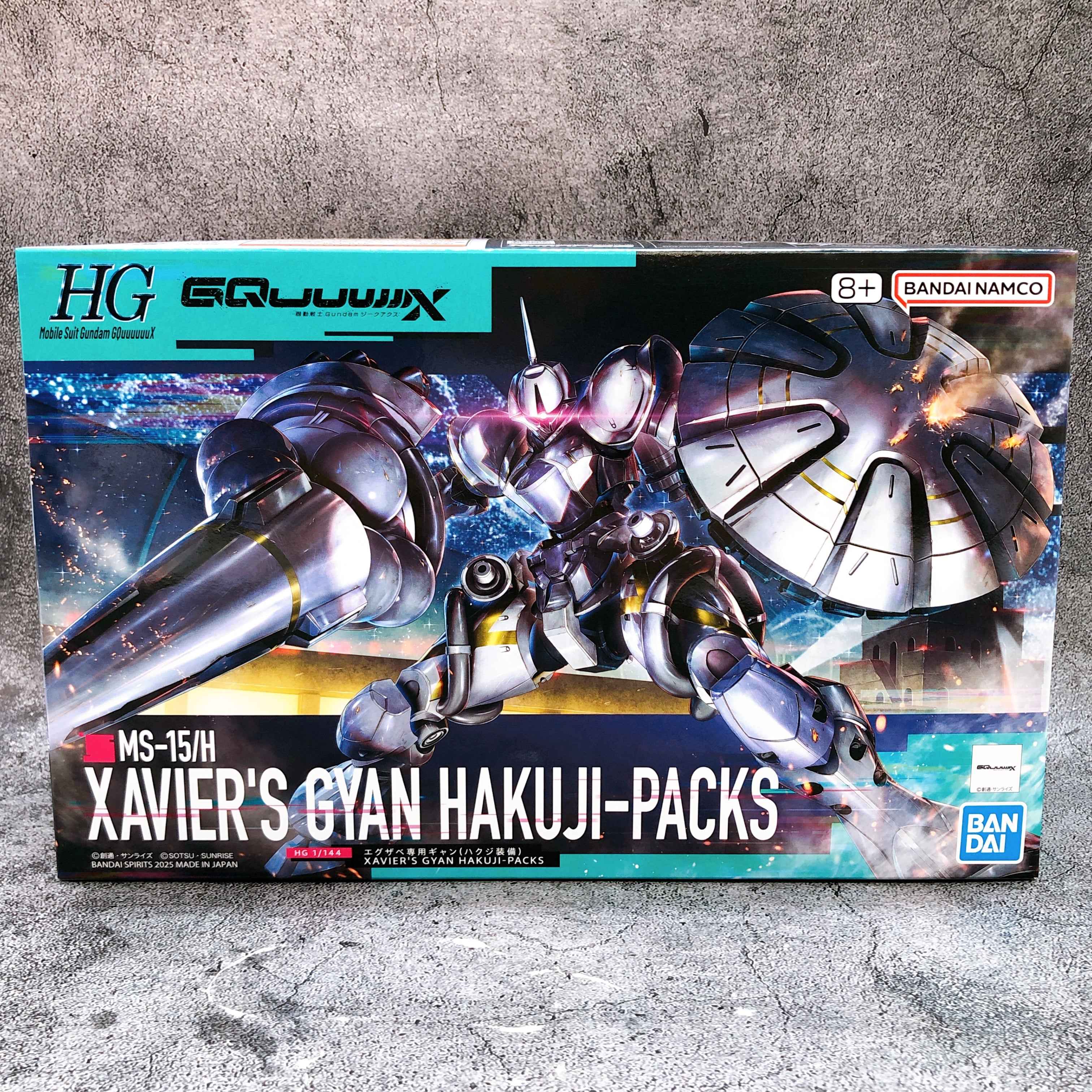 HG 1/144 GFreD & Xavier's Gyan Hakuji-Packs Set Model Kit Bandai Japan FASTSHIP