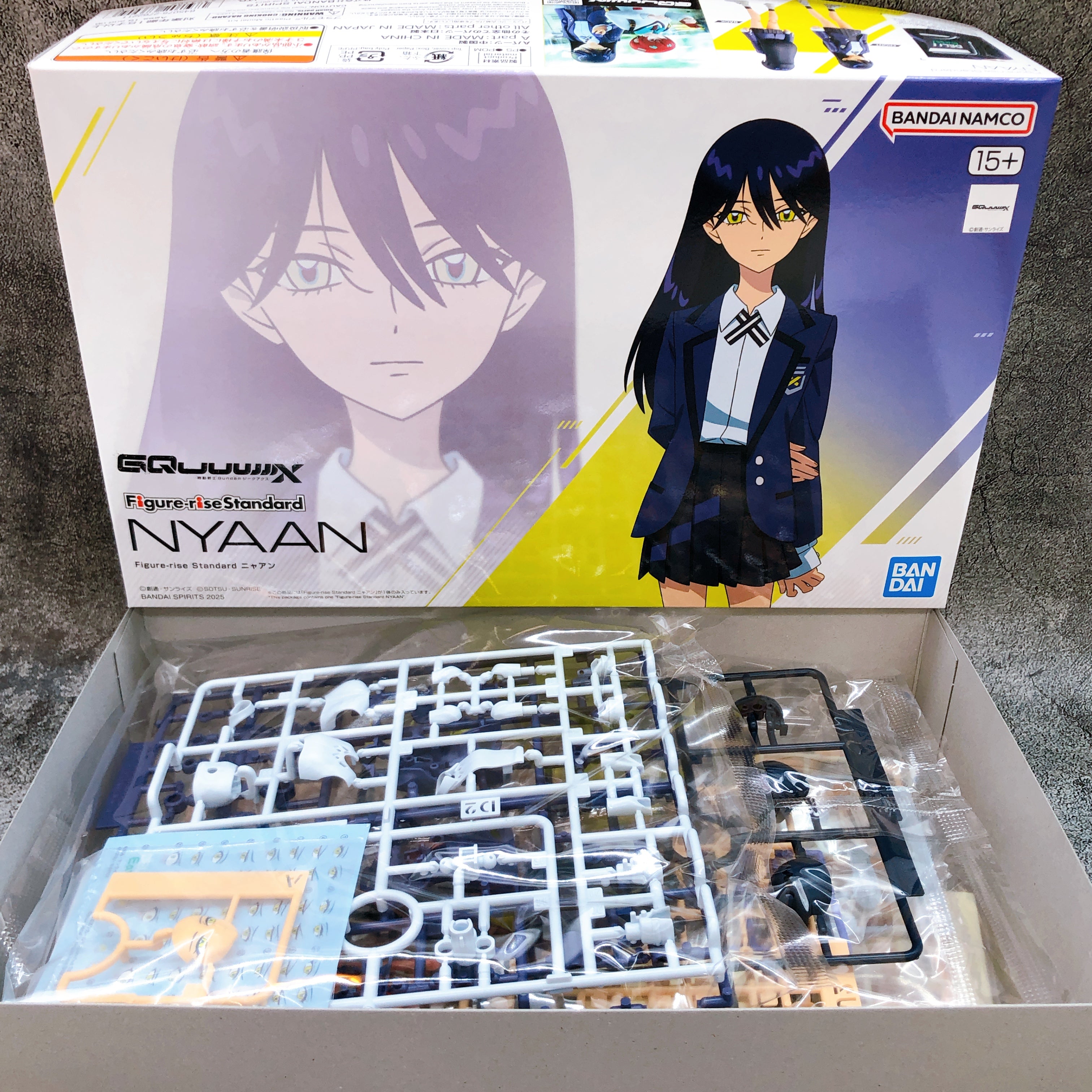 Figure-rise Standard Amate Yuzuriha Machu & Nyaan Set Model Kit Bandai Japan NEW