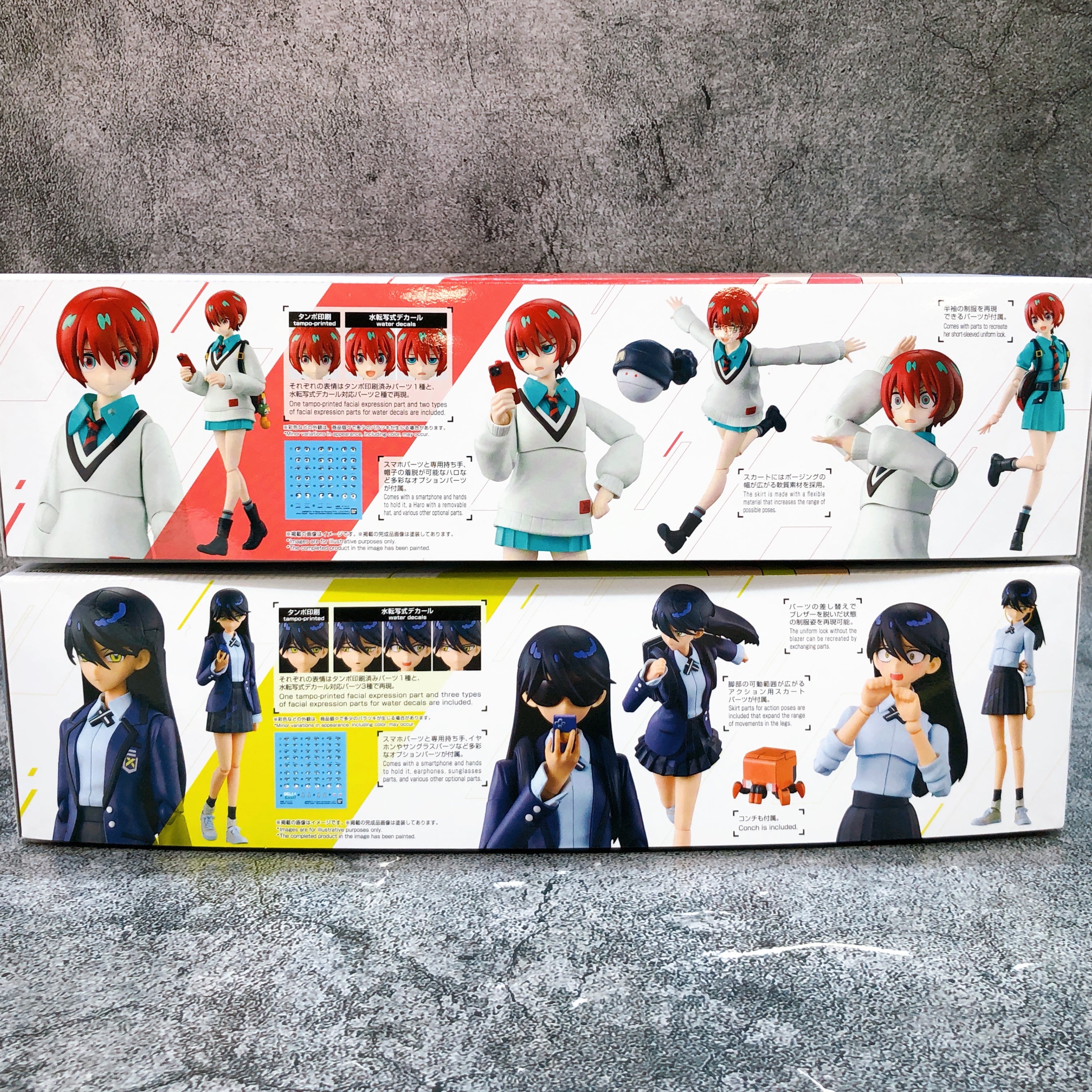 Figure-rise Standard Amate Yuzuriha Machu & Nyaan Set Model Kit Bandai Japan NEW