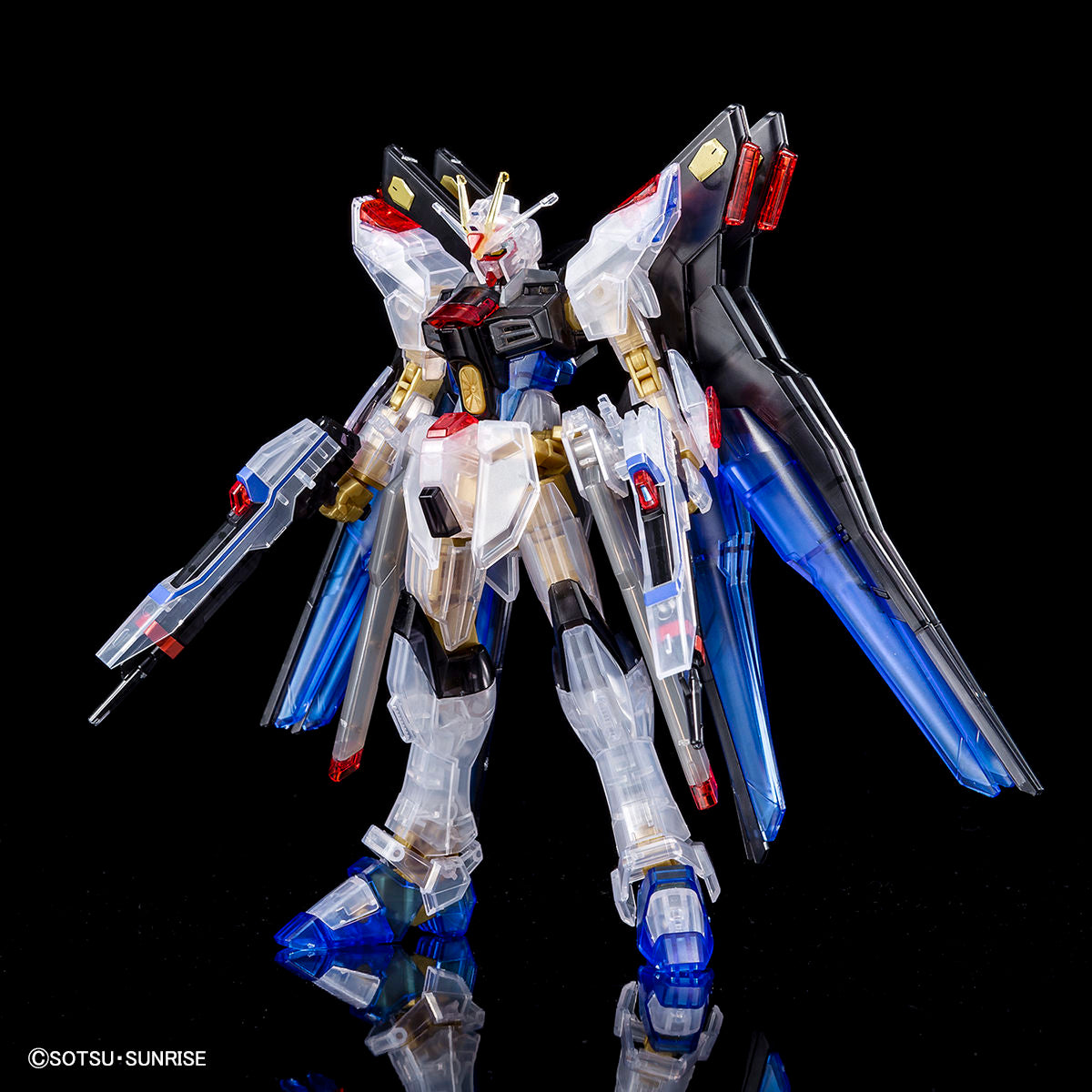 HG 1/144 Strike Freedom Gundam & Infinite Justice Gundam Clear Color Set Bandai