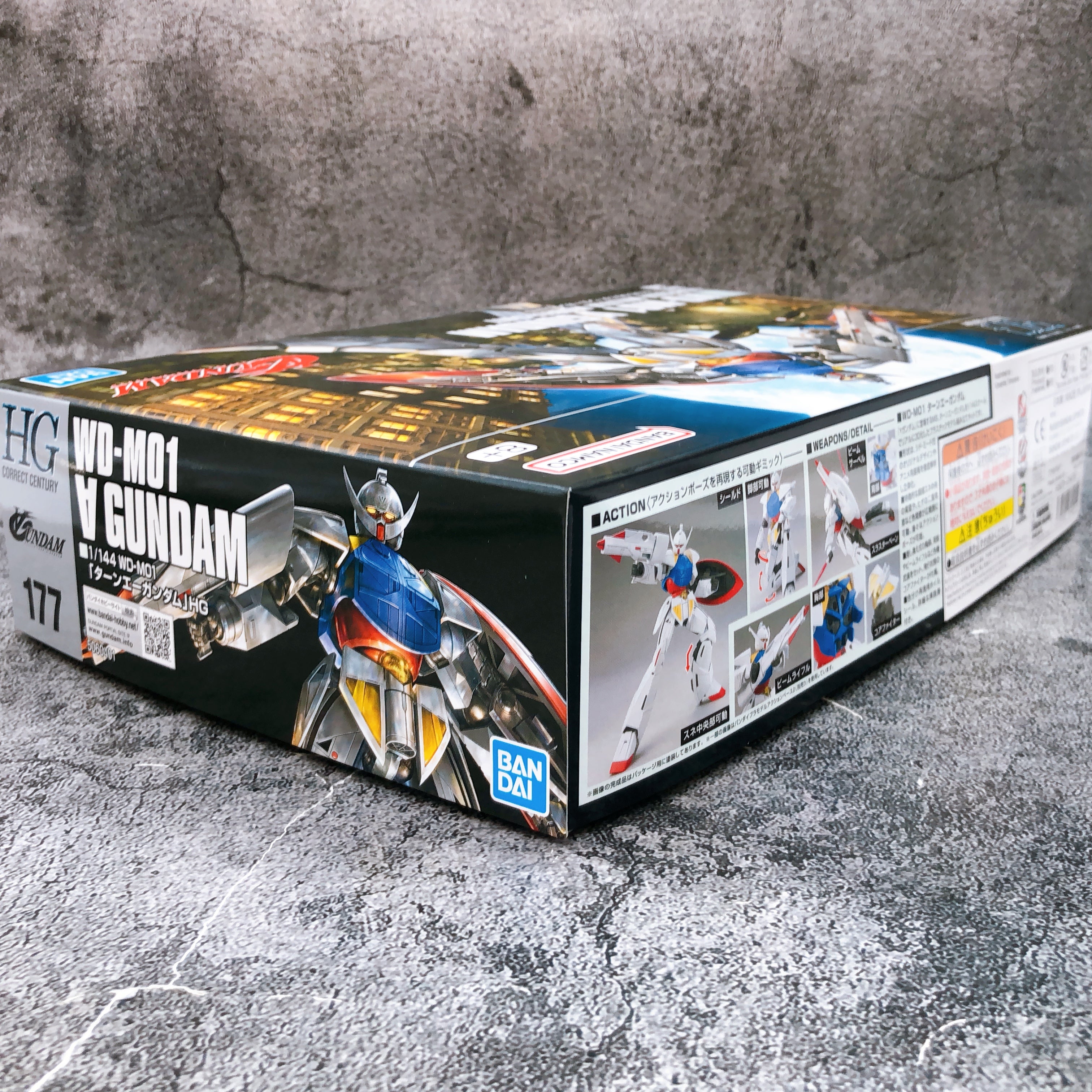 HGCC 1/144 Turn A Gundam & Effect Unit Moonlight Butterfly Set Kit Bandai NEW