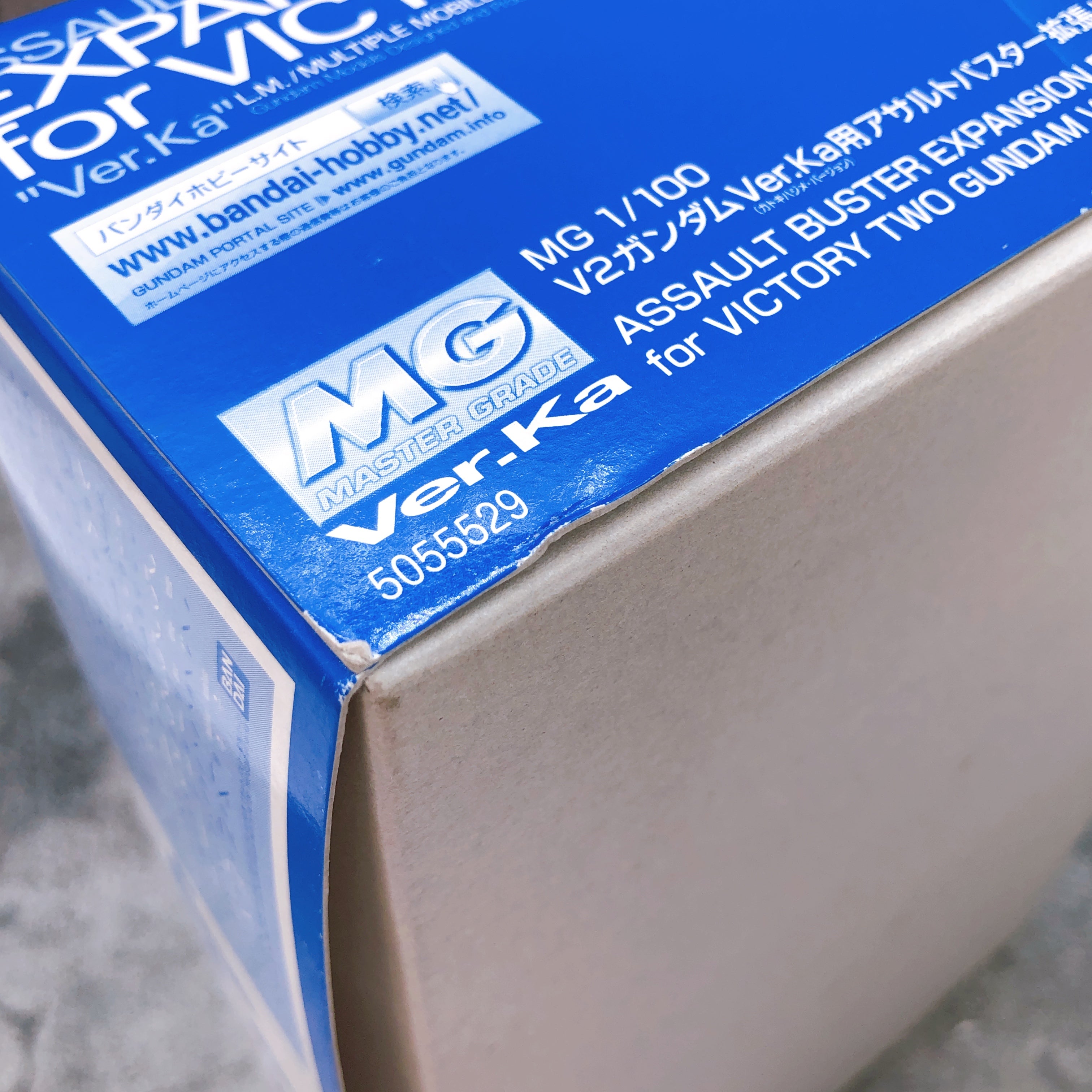 MG 1/100 V2 Gundam Ver.Ka Expansion Parts & Effect Unit Set Kit Premium Bandai