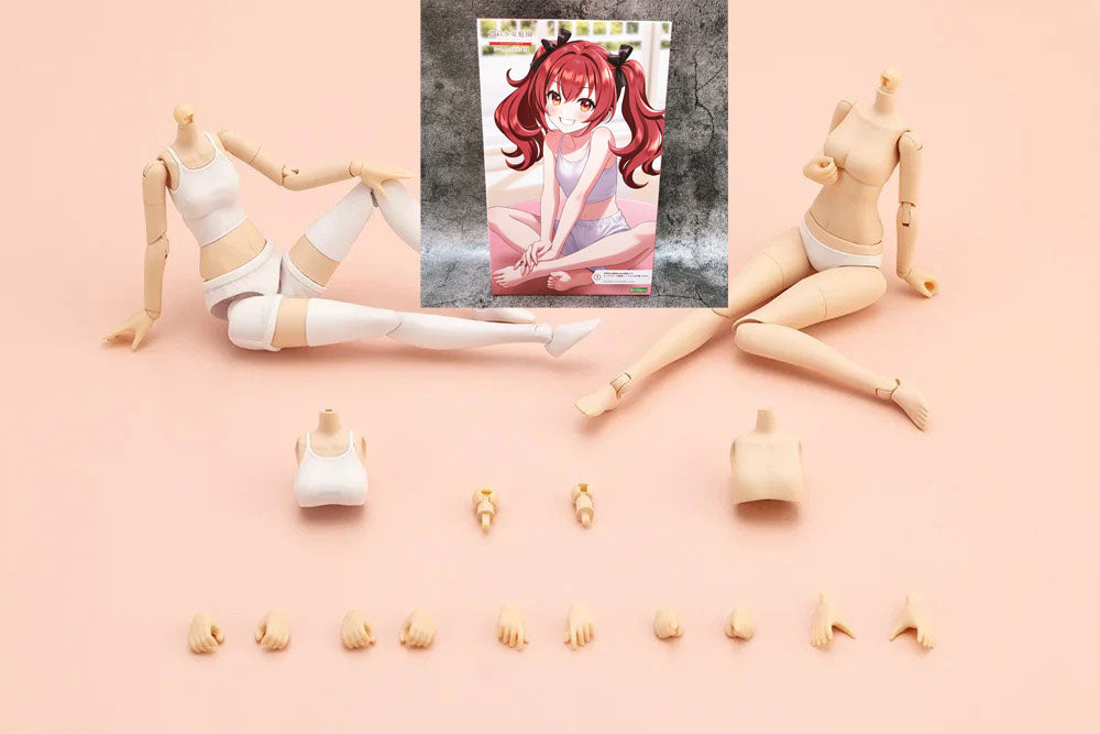 Sousai Shojo Teien Dress Up Body M/S Set of 3 1:10 Model Kit KOTOBUKIYA Japan