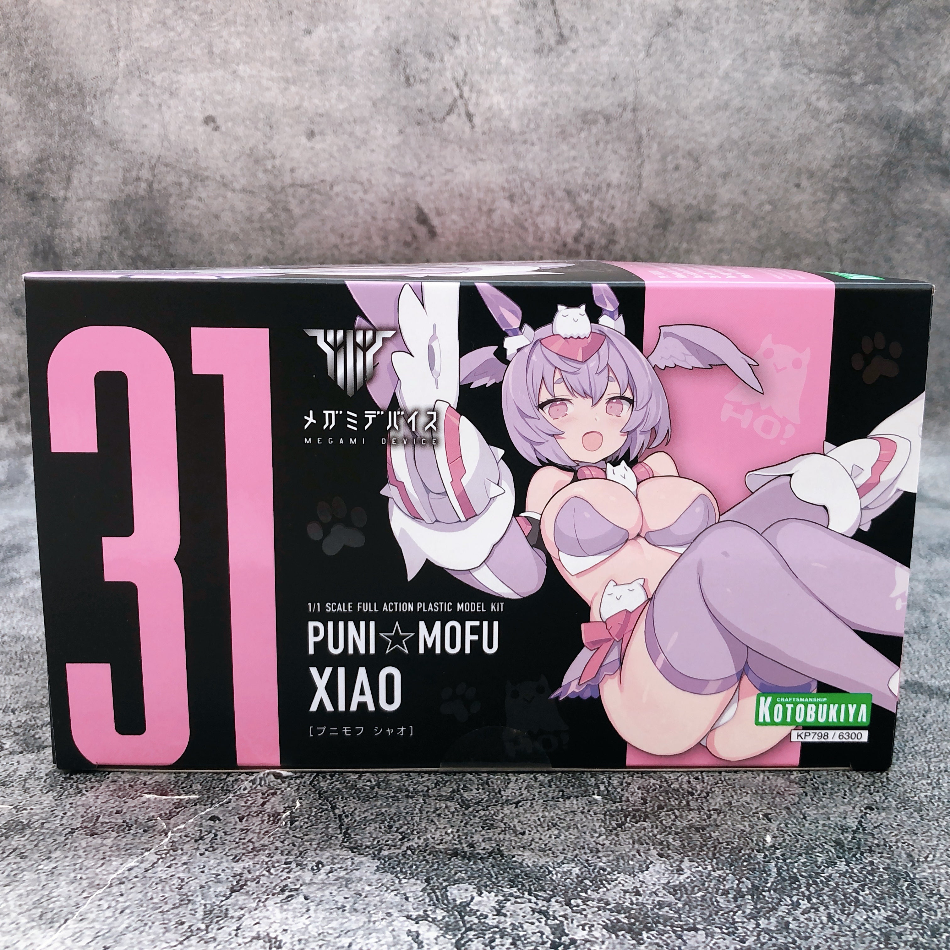 Megami Device PUNI MOFU XIAO & Bonus Parts Eye Decal Set of 3 Kit KOTOBUKIYA NEW