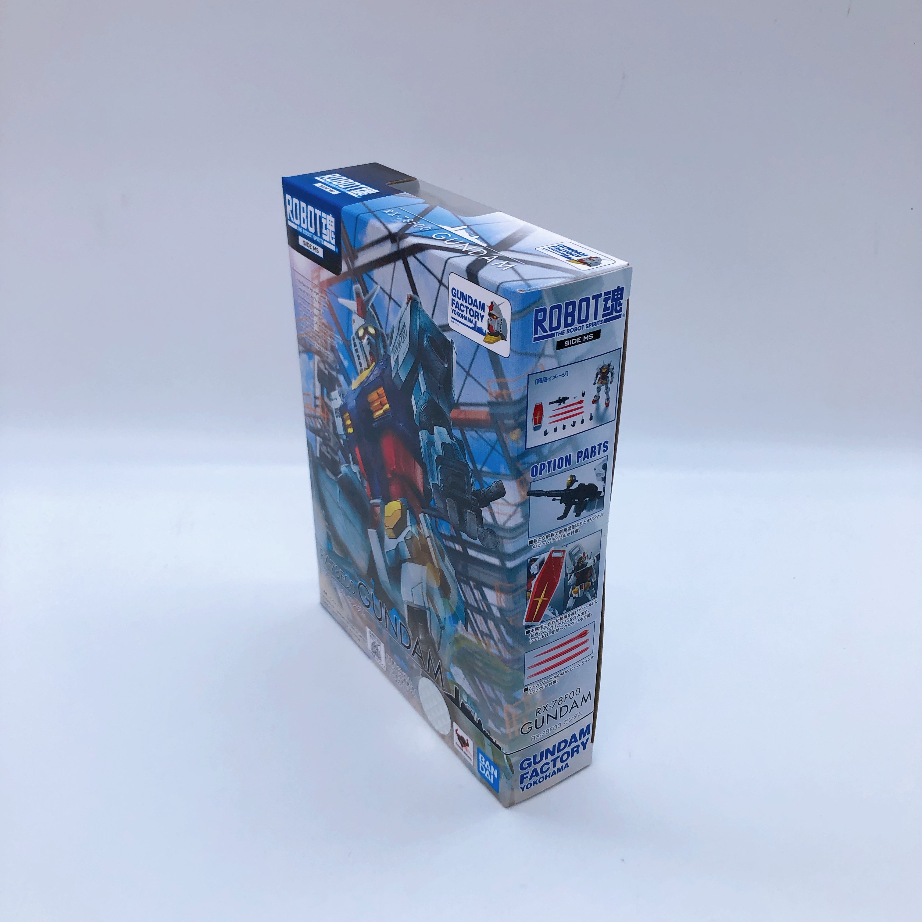 Robot Spirits RX-78F00 Gundam Action Figure + Tamashii Stage Act. G-Dock Bandai